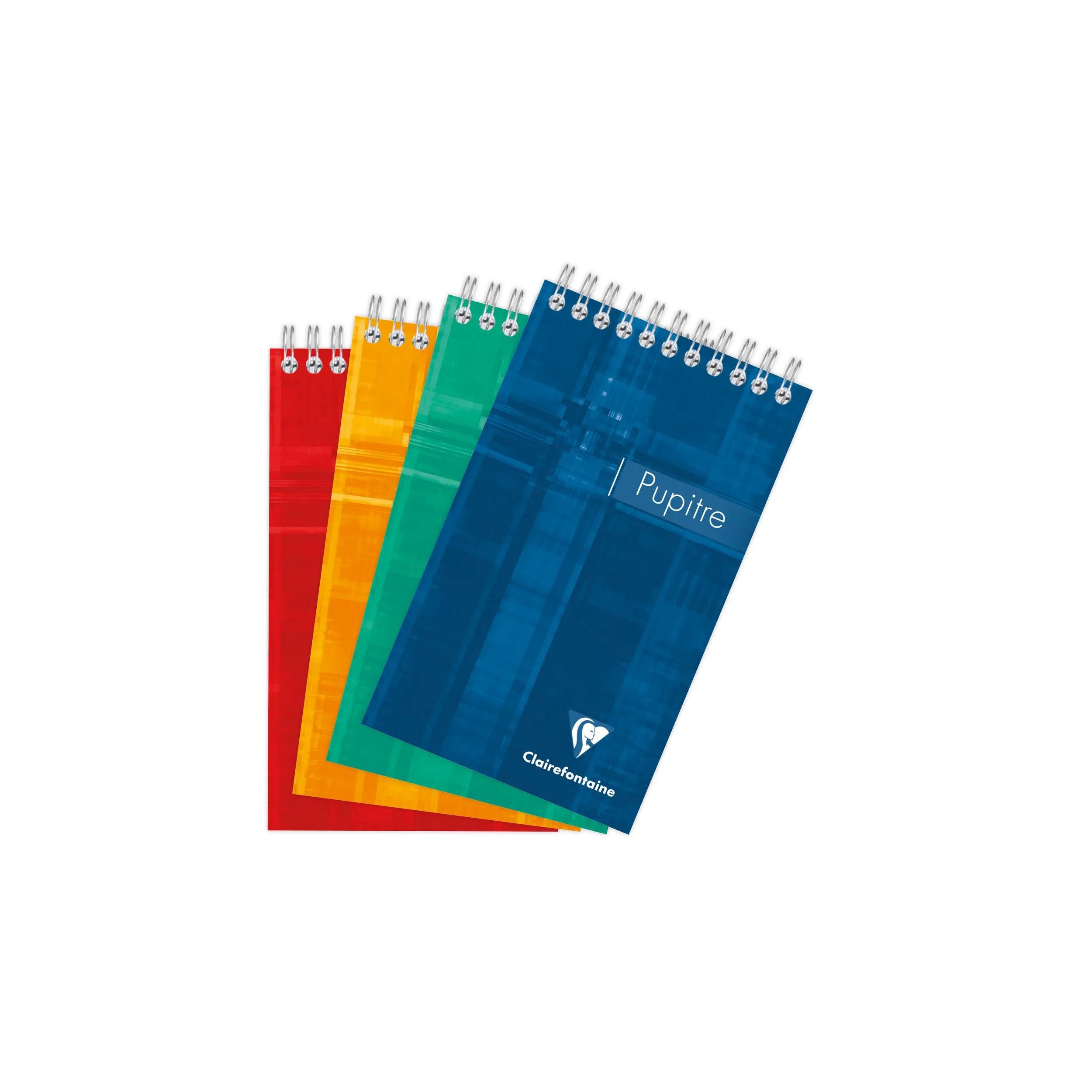 CLAIREFONTAINE Notizblock 5x Notizblöcke 103x170cm,80 Blatt, 90g, liniert - Sortiert 8646C, Block