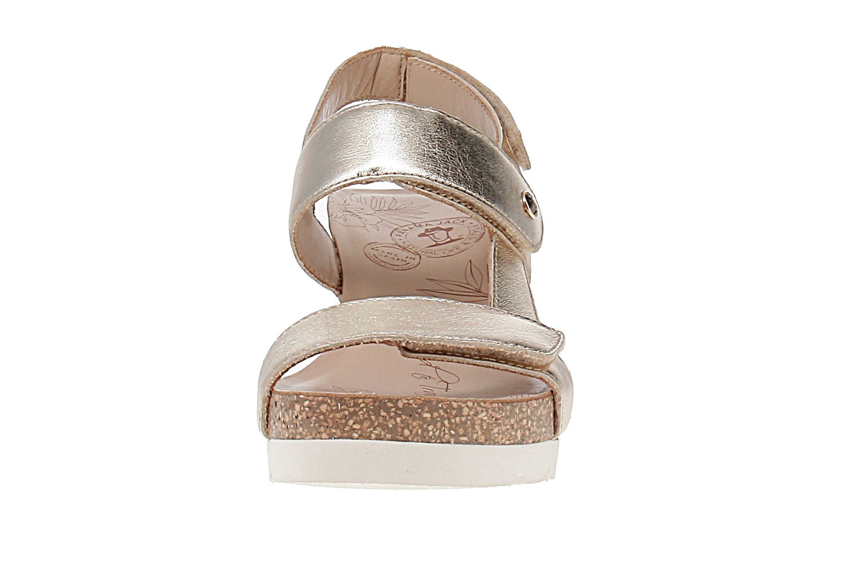 Panama Jack Panama Jack Vilma Shine B1 Napa - Damen Sandale - Gold Sandale