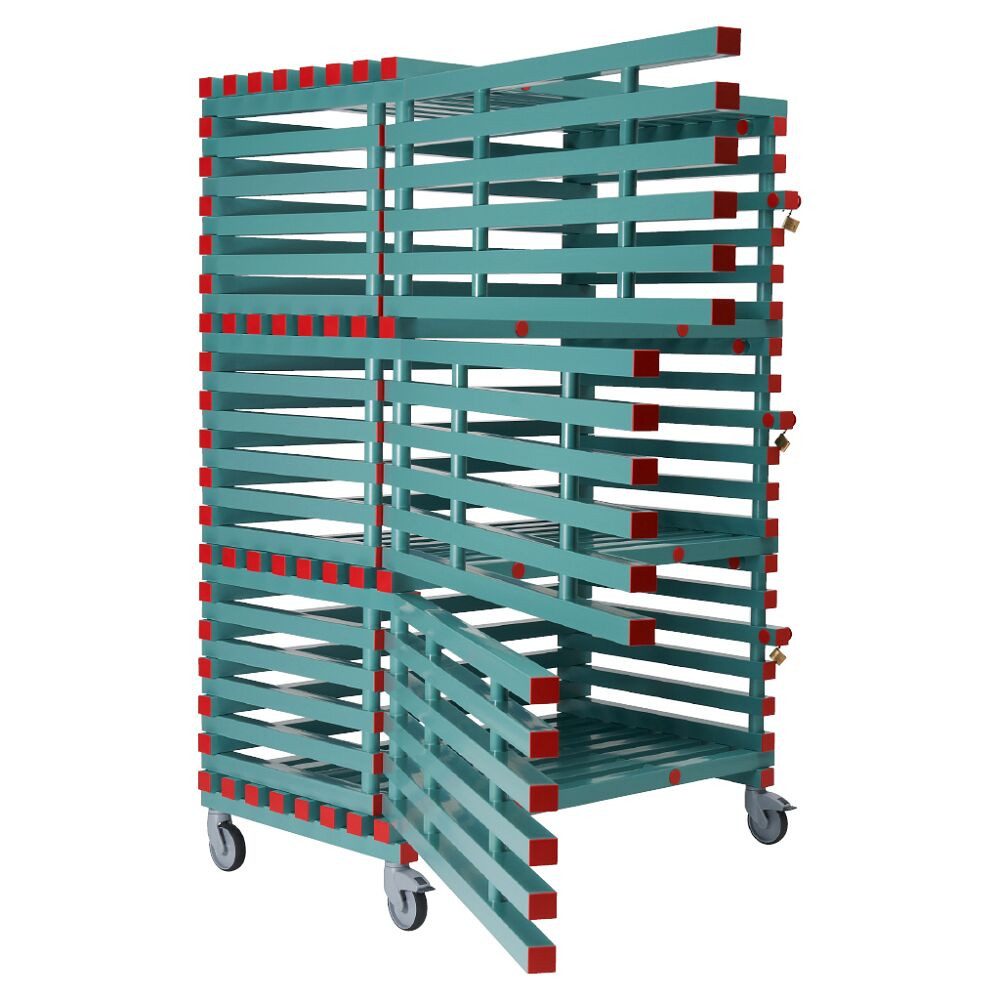 REA Organizer Transportwagen XL, Wasserdicht und rostet nicht