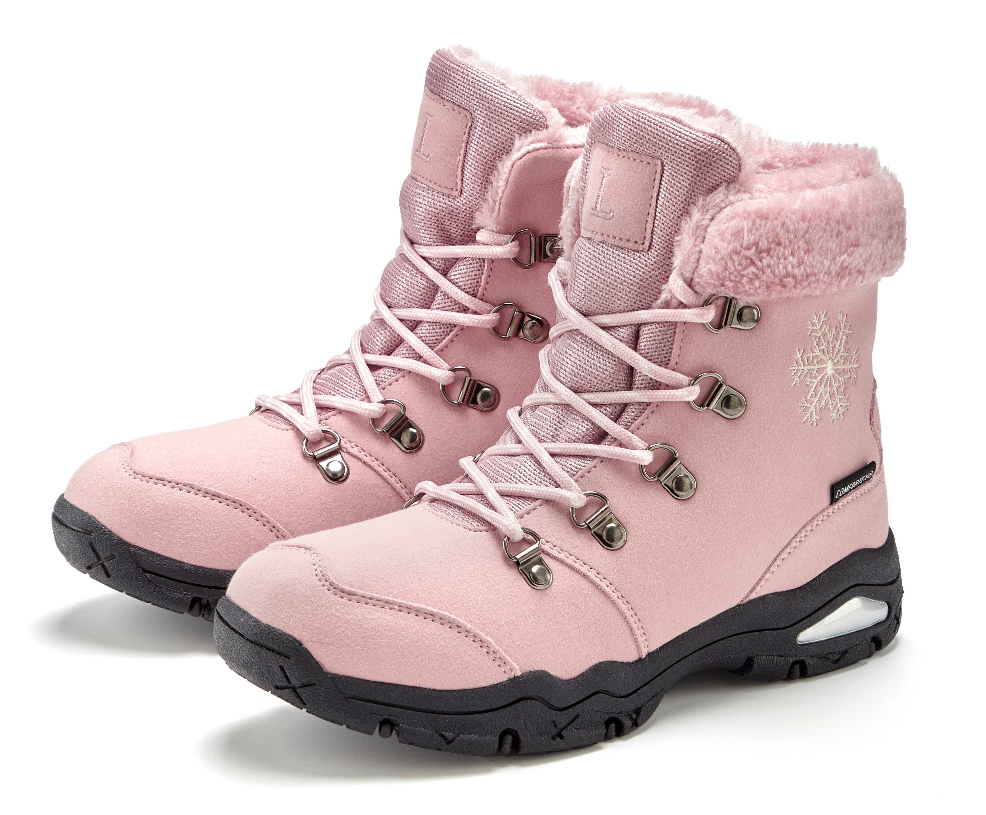 LASCANA Winterboots, Outdoorstiefelette, Stiefel, Stiefelette, Schneestiefel Winterstiefelette mit wind-& wasserabweisender Tex-Membran