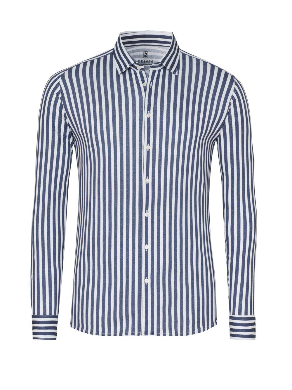 DESOTO Langarmhemd Jerseyhemd Casual Kent