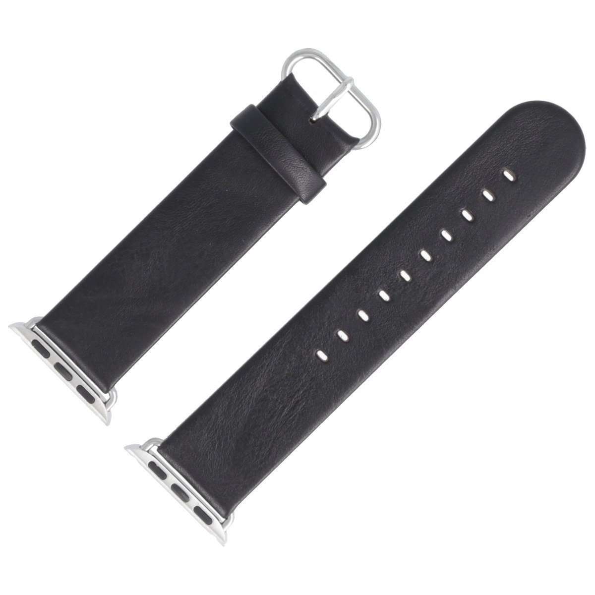 MARBURGER Uhrenarmband 22mm Leder passend für Apple Watch