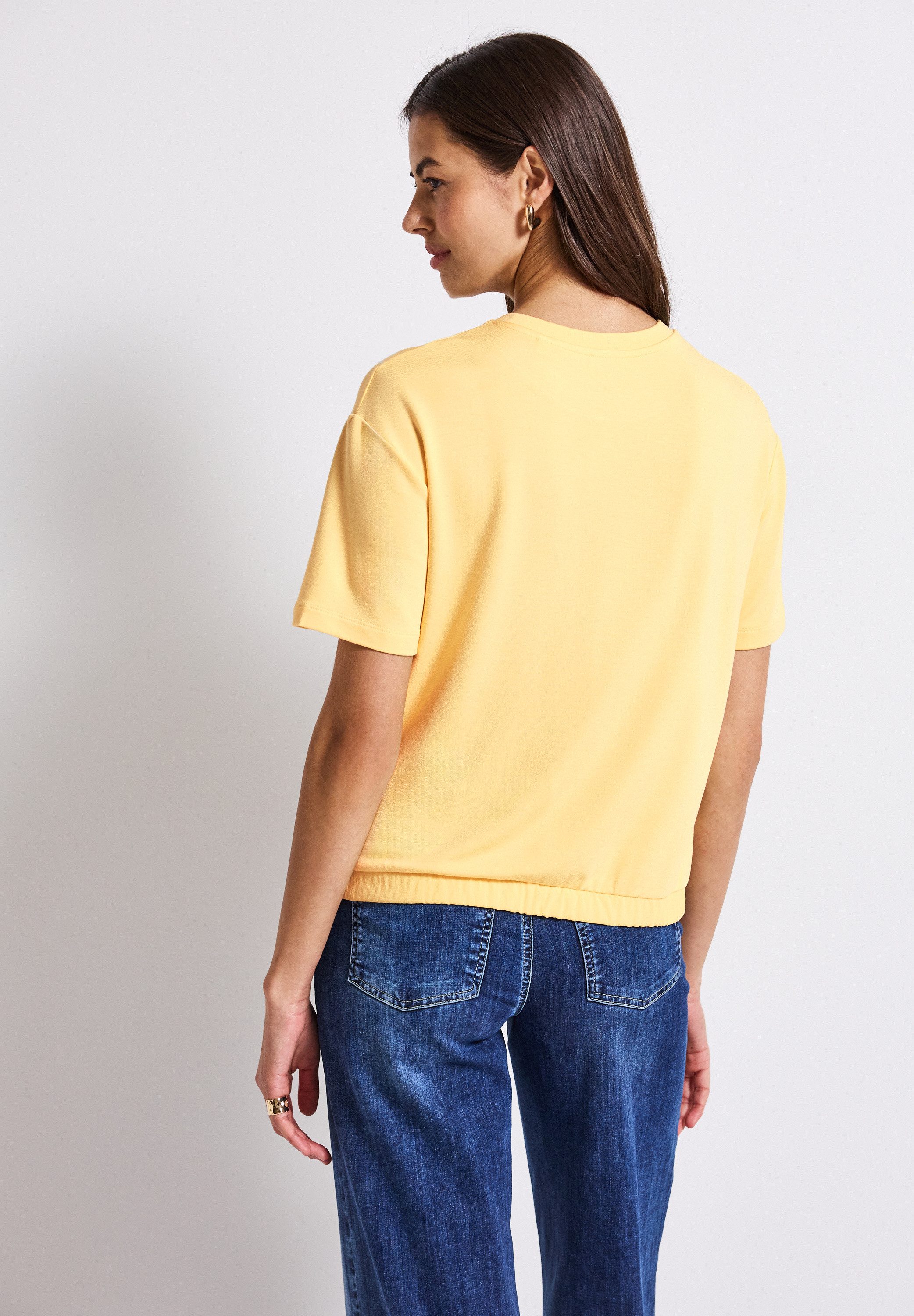 STREET ONE T-Shirt mit Brusttasche günstig online kaufen