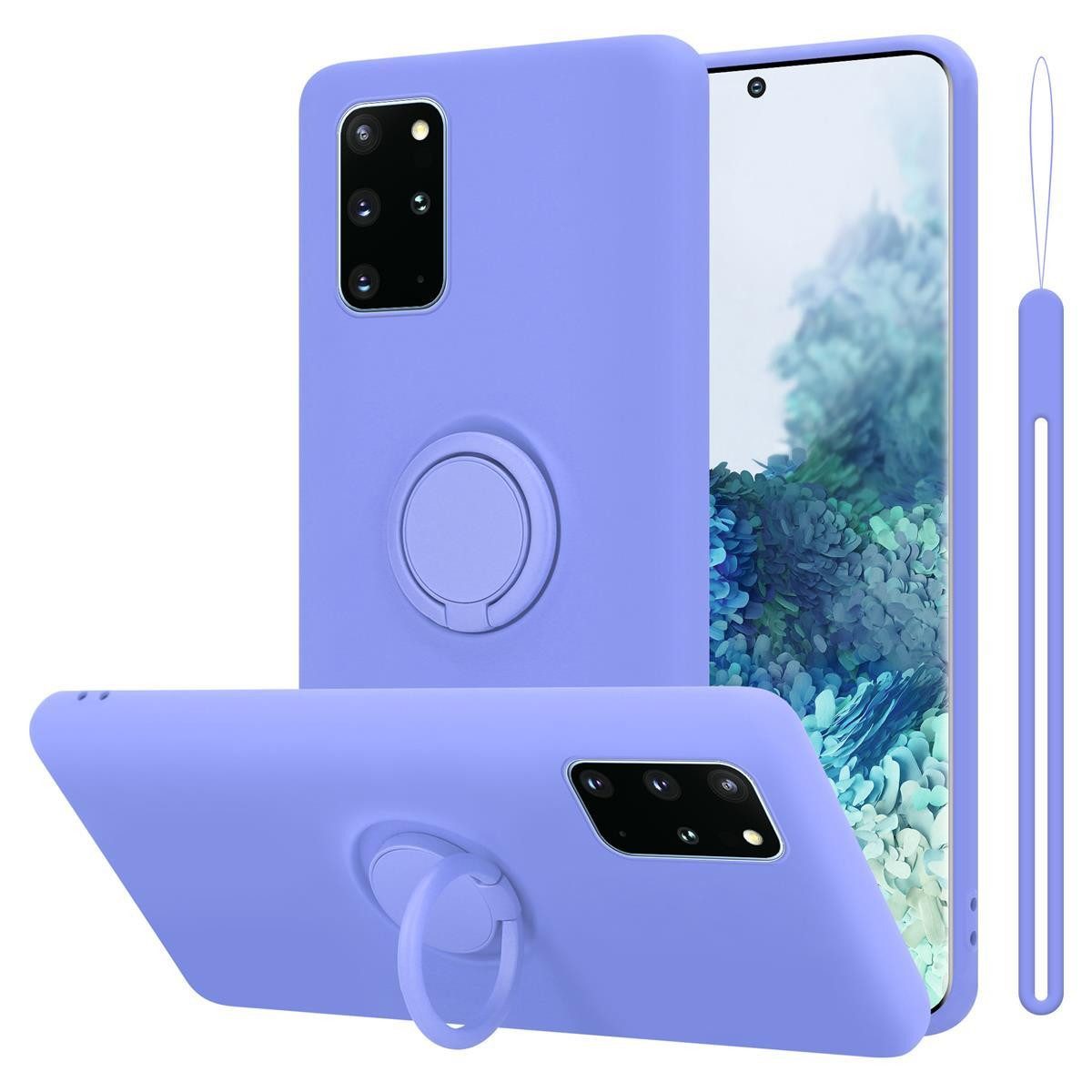 Cadorabo Handyhülle für Samsung Galaxy S20 PLUS Hülle Samsung Galaxy S20 PLUS, Robustes Hard Case - Handy Schutzhülle - Hülle - Back Cover Bumper