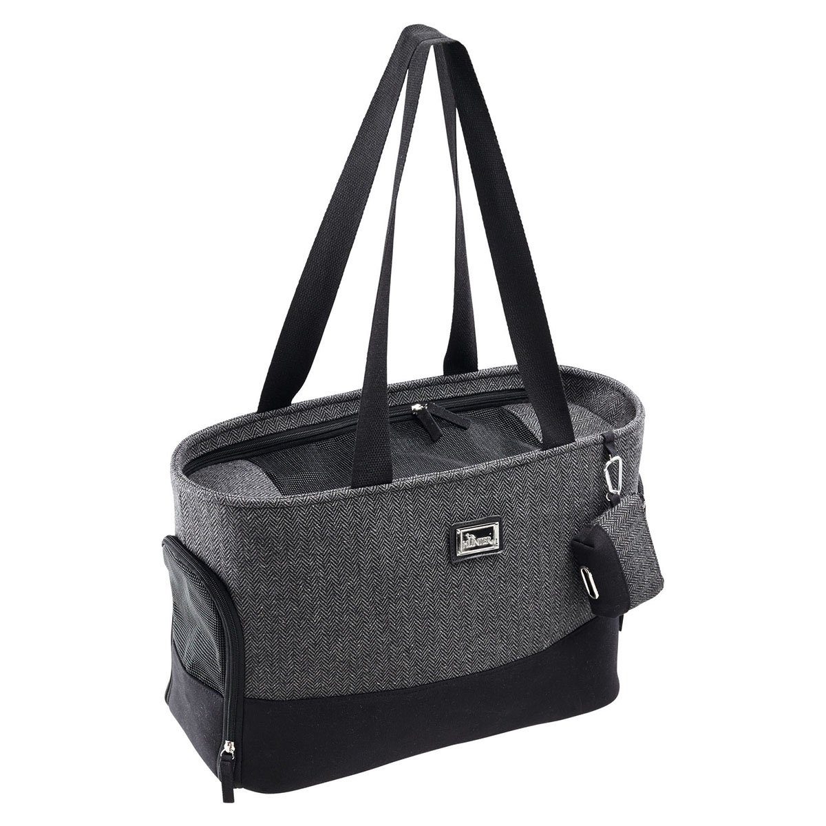 Hunter Tierbedarf Tiertransporttasche Tragetasche Barcelona grau