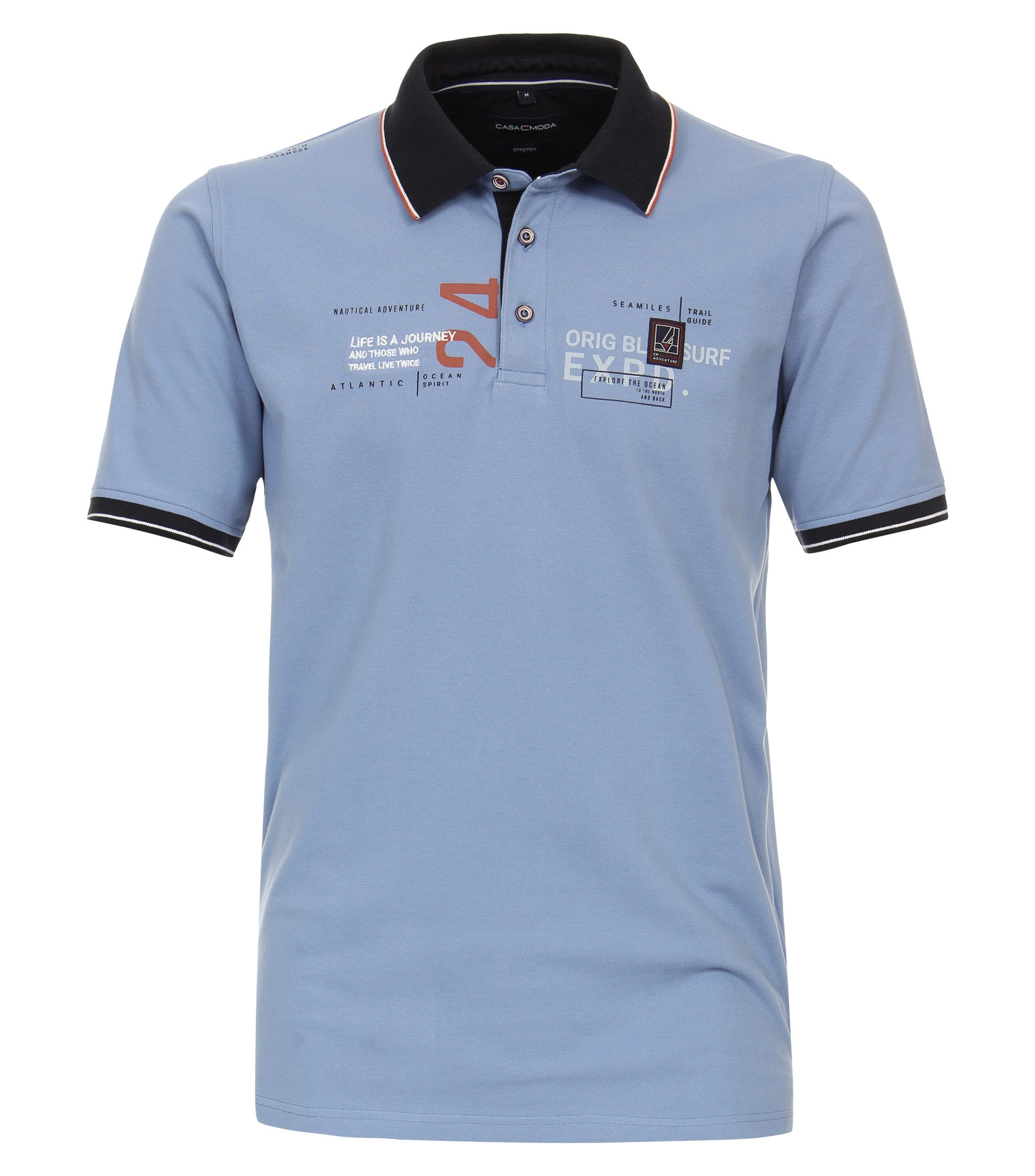 Poloshirt CASAMODA Polo-Shirt uni