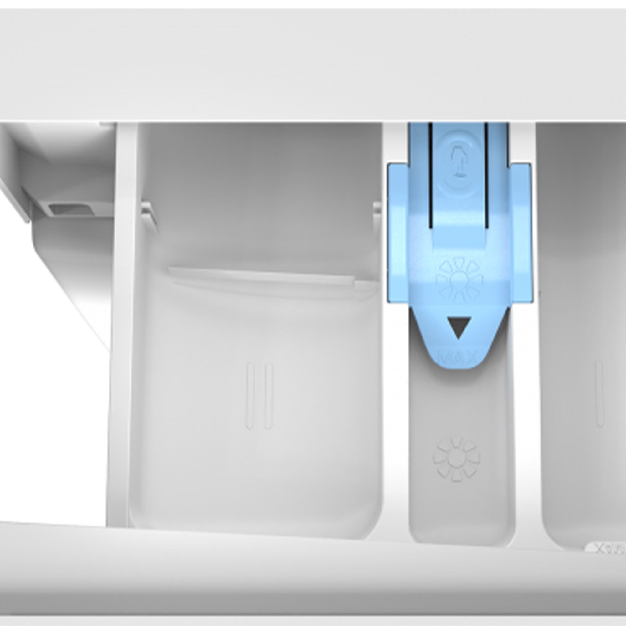 Daewoo Waschmaschine WM-FBR0634W0A-DE, 10 kg, 1400 U/min, AquaStop, Eco-Logic, Allergy Safe, Kindersicherung