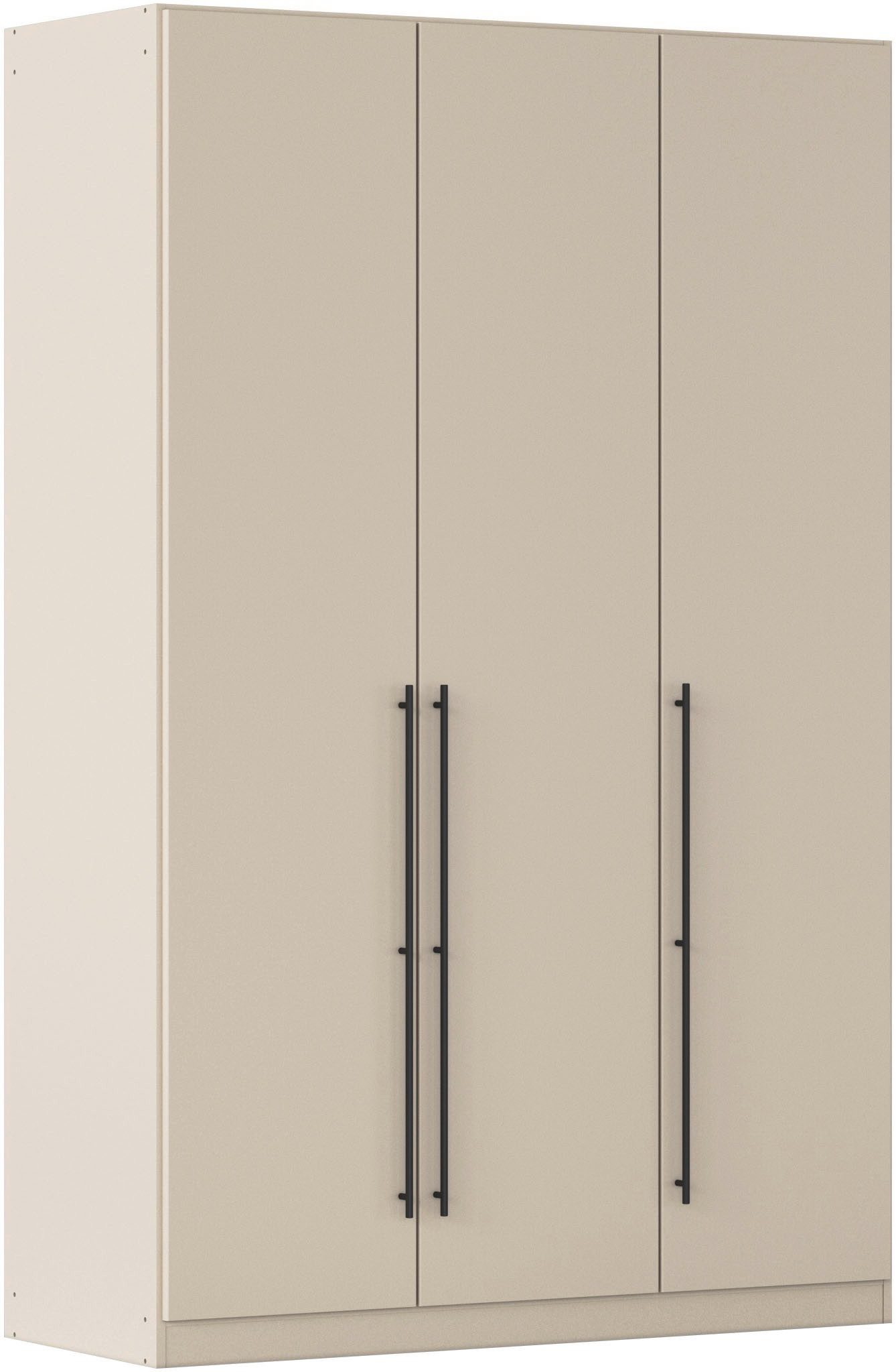 OTTO home Kleiderschrank Mehrzweckschrank Aktenschrank Möbel Mietswohnung Schlafzimmer AVOLA (3 verschiedene Ausstattungen BASIC/CLASSIC/PREMIUM (inkl. SOFT-CLOSE) mit hochwertigen Stangengriffen in Schwarz aus Metall MADE IN GERMANY