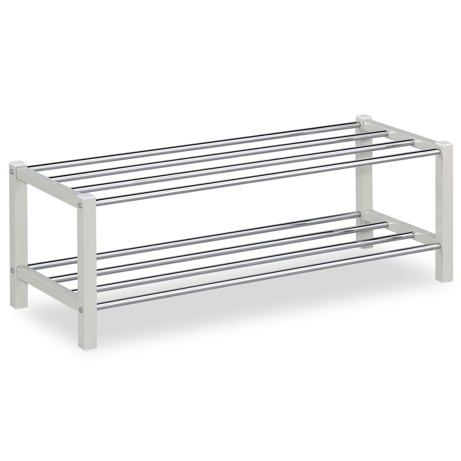 IDIMEX Schuhregal DUBLIN, Schuhständer mit 2 Ablagen, 90cm breit Schuhaufbe günstig online kaufen