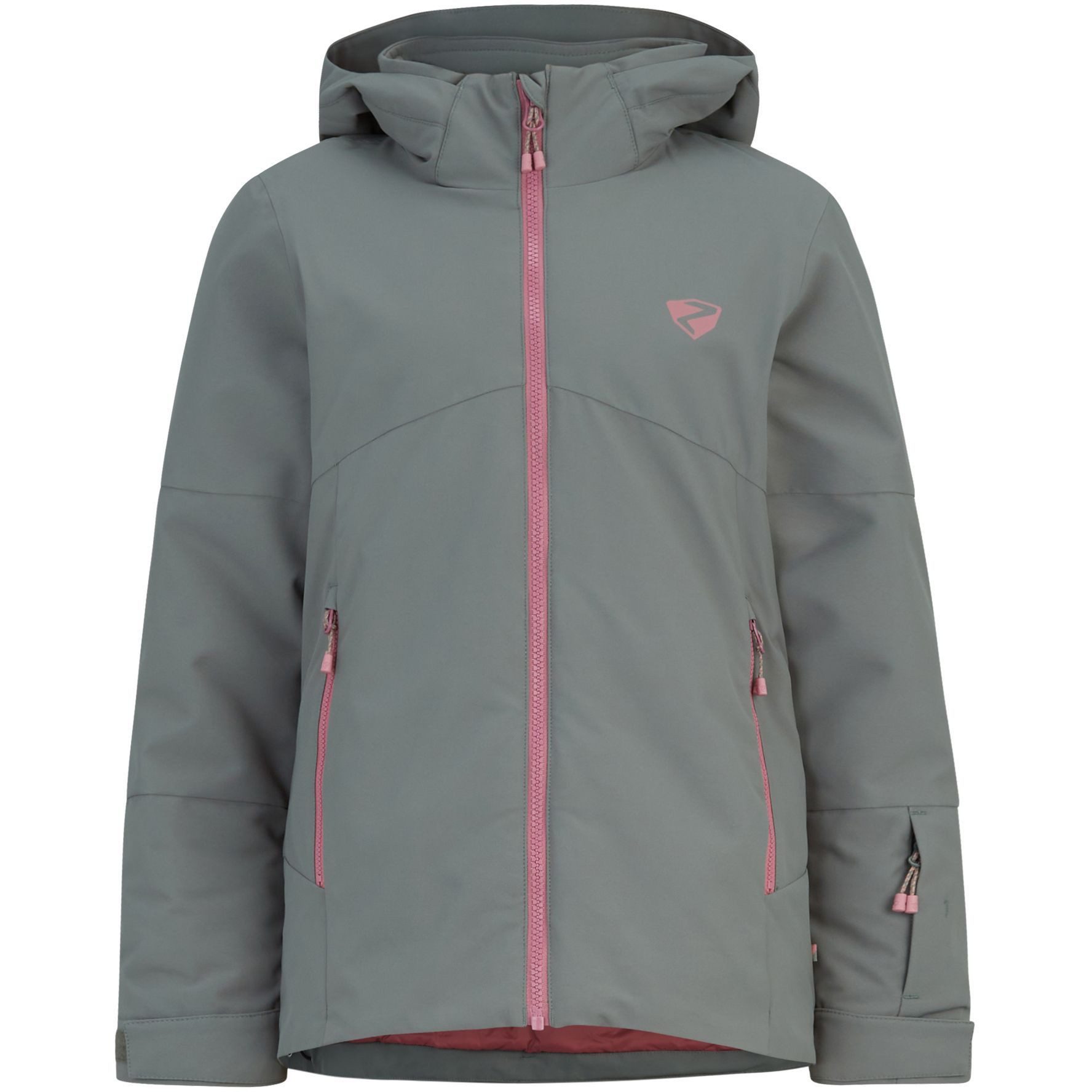 Skijacke Ziener Skiwear Ski AMAJA green mud