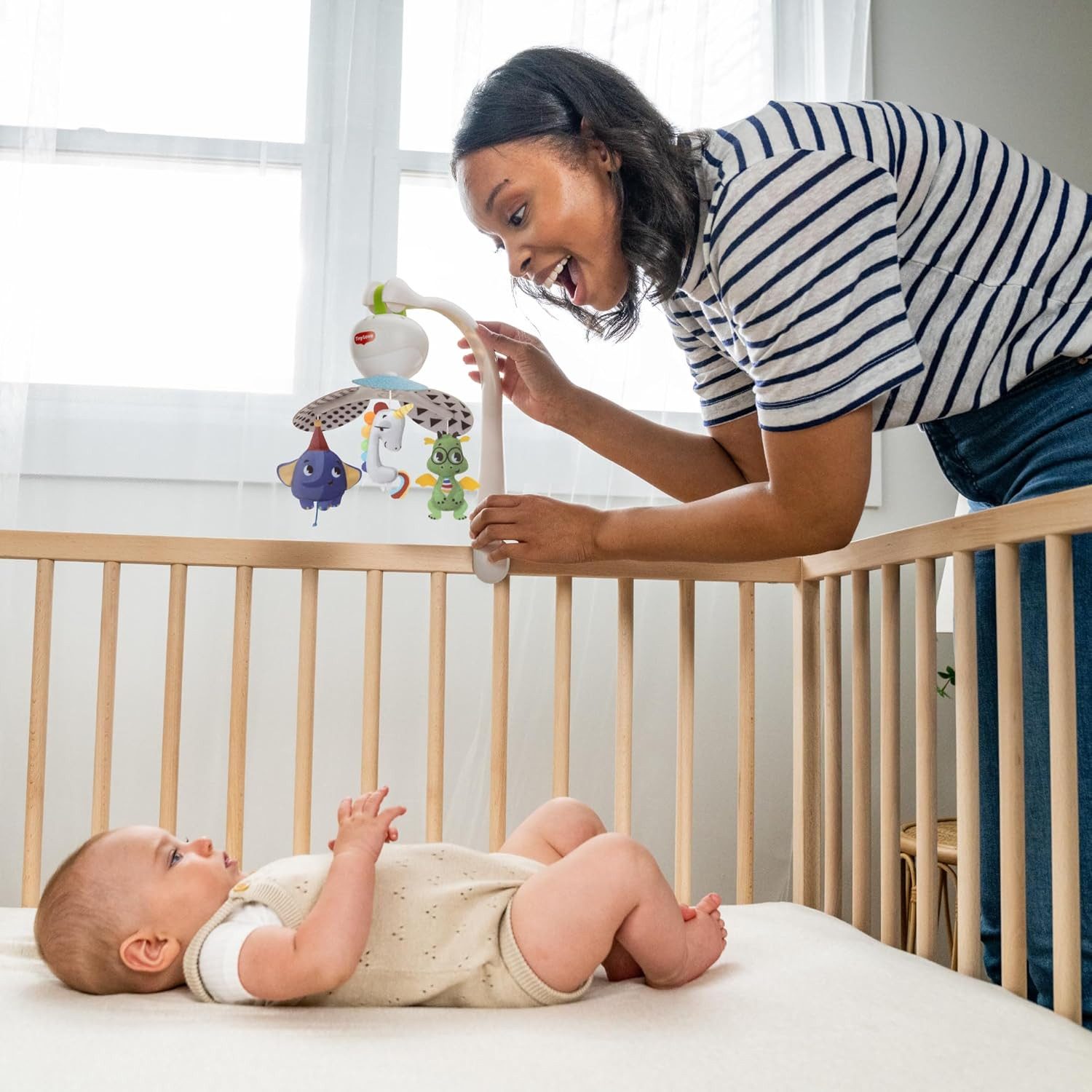 Tiny Love Mobile Tiny Love Mobile für Unterwegs, 3-in-1 Musik Mobile Baby Elektrisch, 0