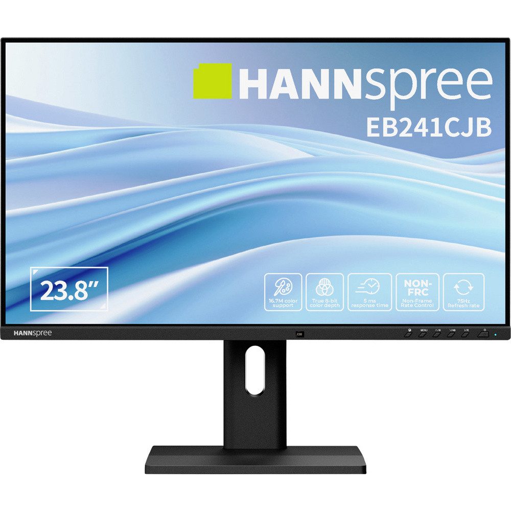 Hannspree Hannspree EB241CJB LED-Monitor EEK E (A - G) 60.5 cm (23.8 Zoll) 1920 LED-Monitor