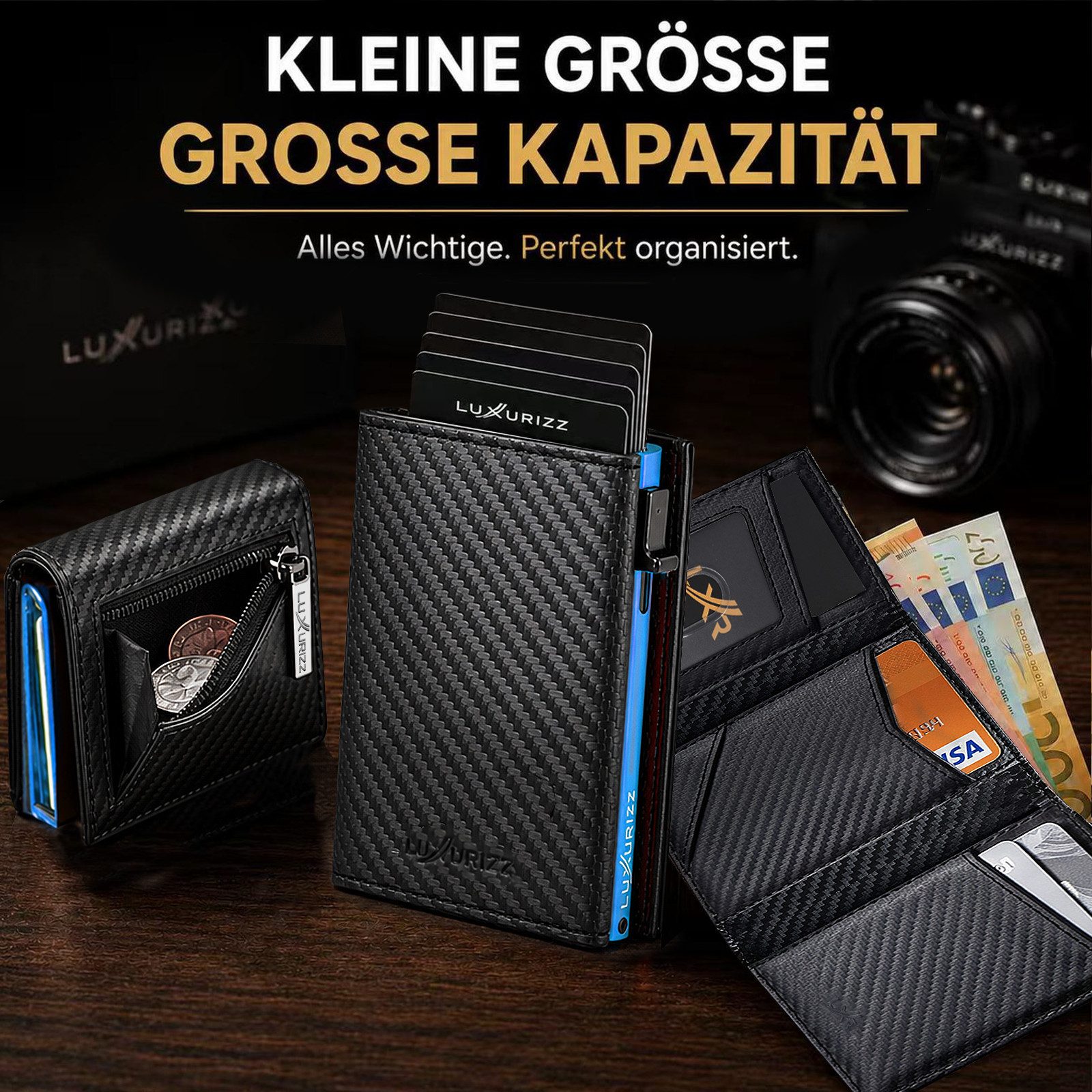 Luxurizz Geldbörse Slim Wallet