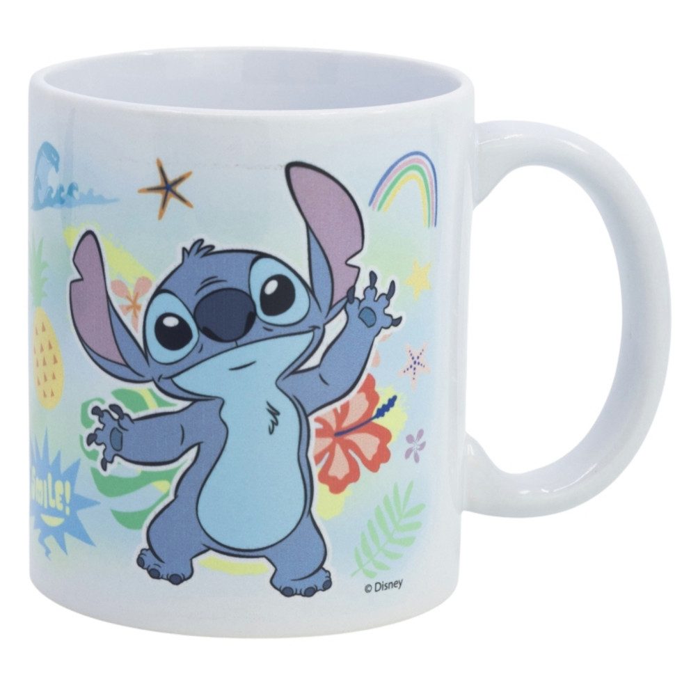 Stor Tasse Lilo und Stitch Tasse Becher Pot Henkeltasse Kaffeetasse, Keramik, im Geschenkkarton