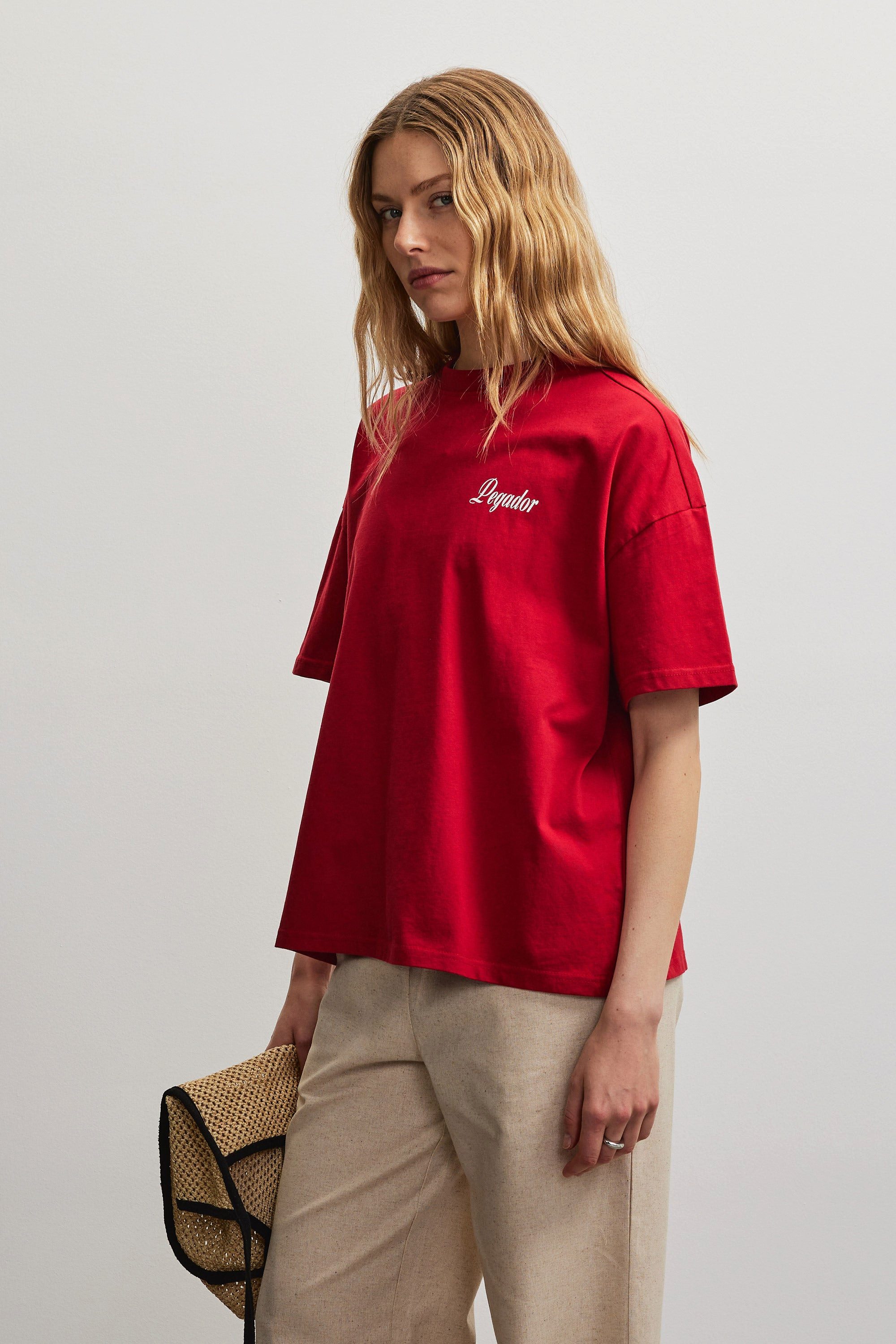 PEGADOR T-Shirt RAUMA HEAVY OVERSIZED TEE