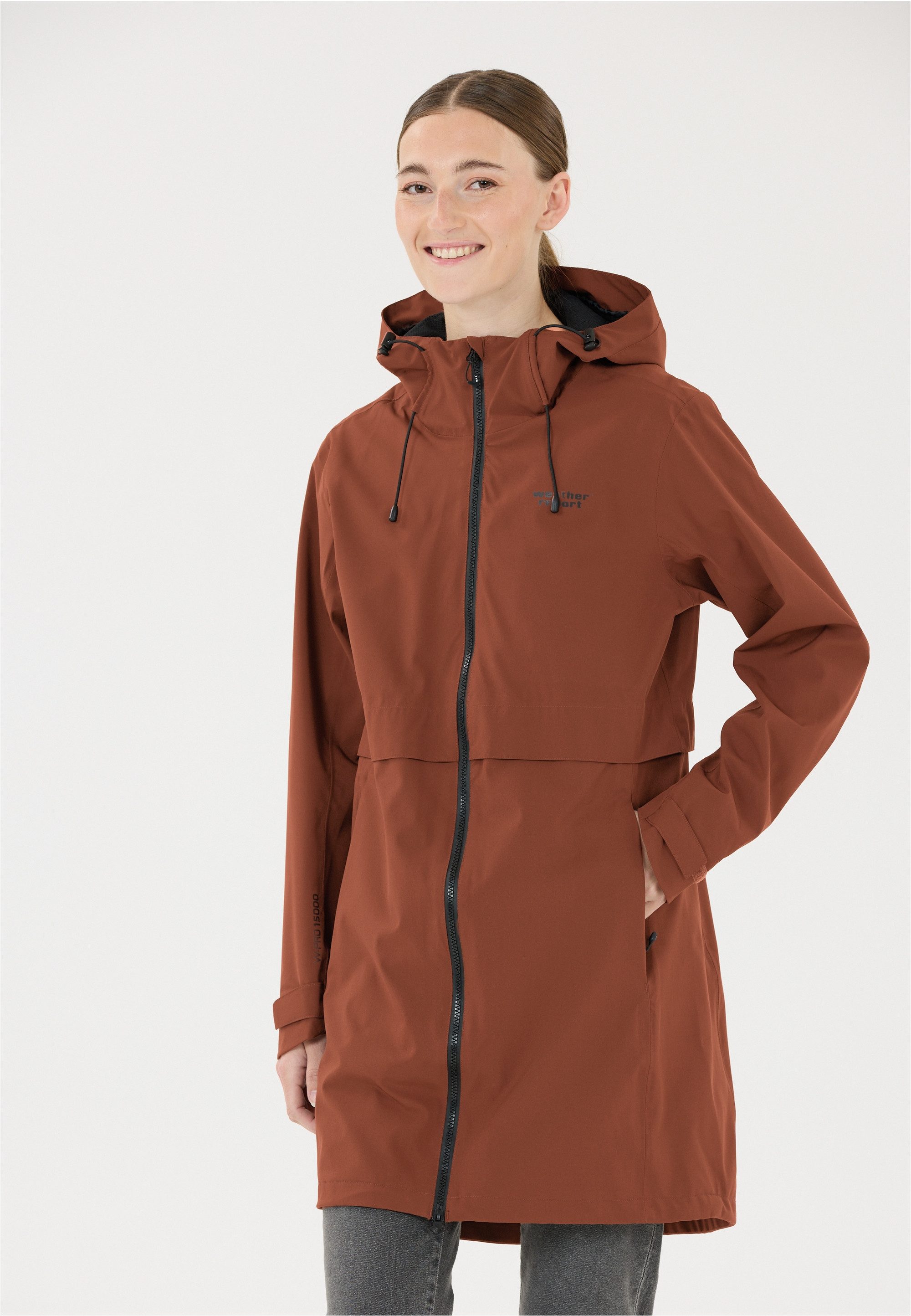 WEATHER REPORT Outdoorjacke Dayton mit getapten Nähten