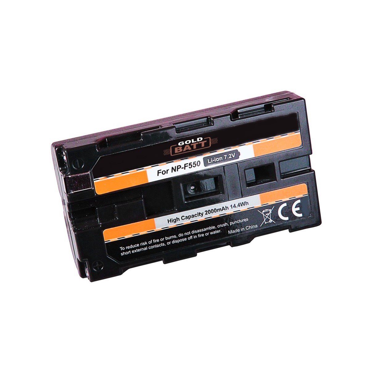 GOLDBATT 2x Akku für Sony Passform CCD-SC maßgefertigte Original 2 inklusive Überhitzungsschutz den (7,2 2000 F330 Akkus durch mit F750 NP-F550 mAh 100% kompatibel F530 St), V, F930 F920 Kamera-Akku F550, Ersatzakku