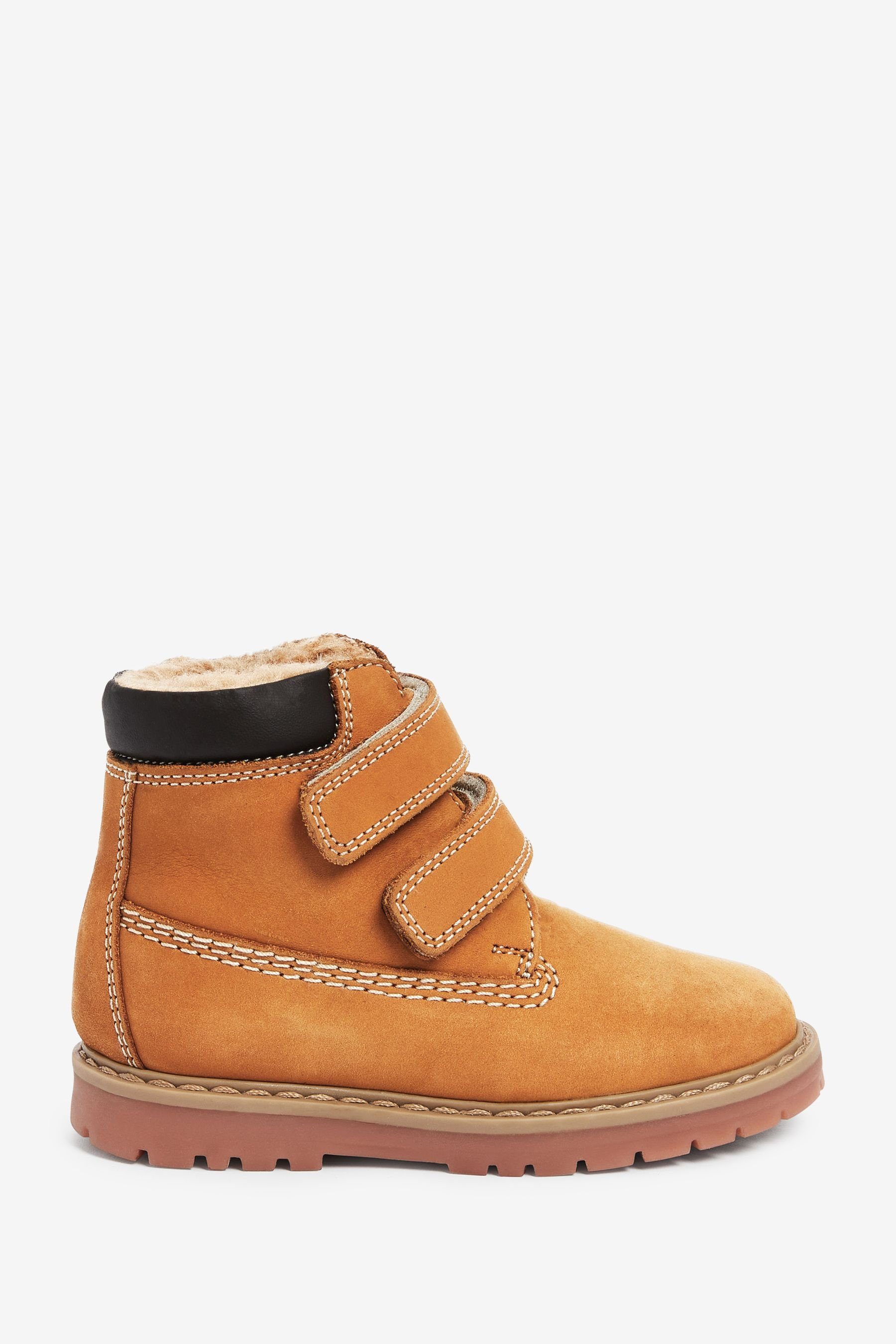 Next Warm gefütterte Stiefel mit Klettverschluss günstig online kaufen