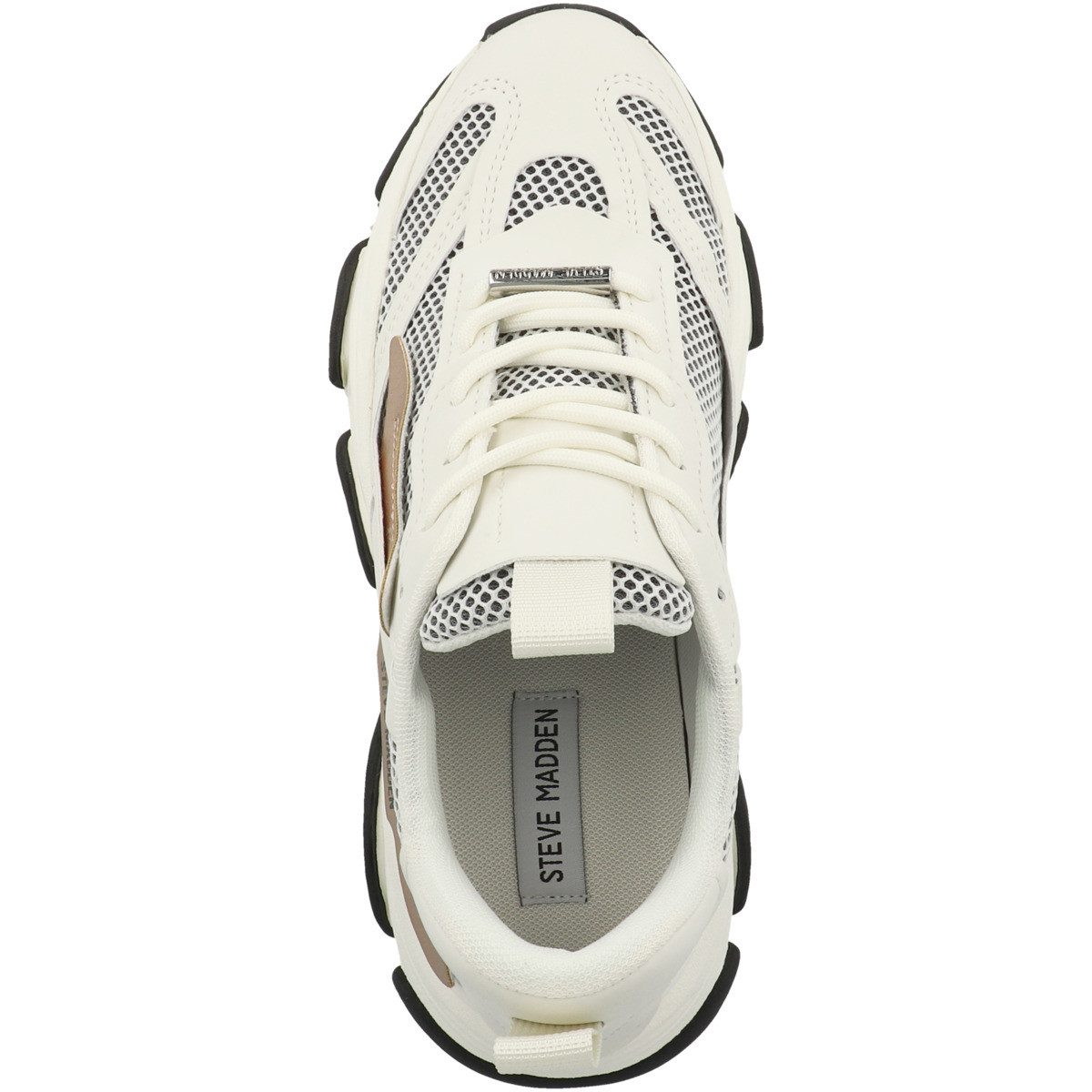 STEVE MADDEN Possession-E Damen Sneaker Turnschuhe, Sportschuhe, Freizeitschuhe, Halbschuhe, Schnürschuhe