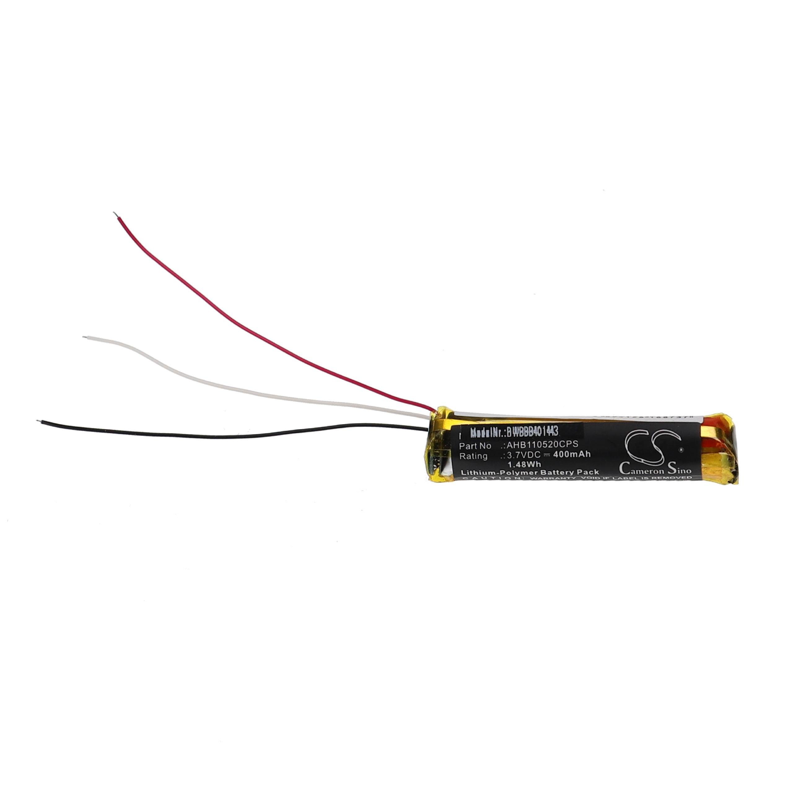 AHB110520CPS Bose V) für 400 (3,7 mAh Li-Polymer vhbw Akku Ersatz für