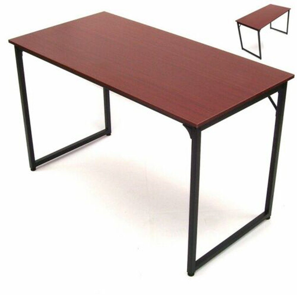Apex Schreibtisch Schreibtisch Computertisch Bürotisch PC Tisch 120x60cm (1-St)