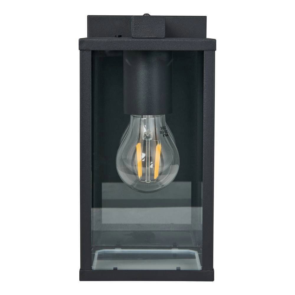 EGLO Deckenleuchte BUDRONE, ohne Leuchtmittel, Leuchtmittel wechselbar, Außenbeluchtung, Wandlampe außen, IP44, modern, ‎E27, 40W