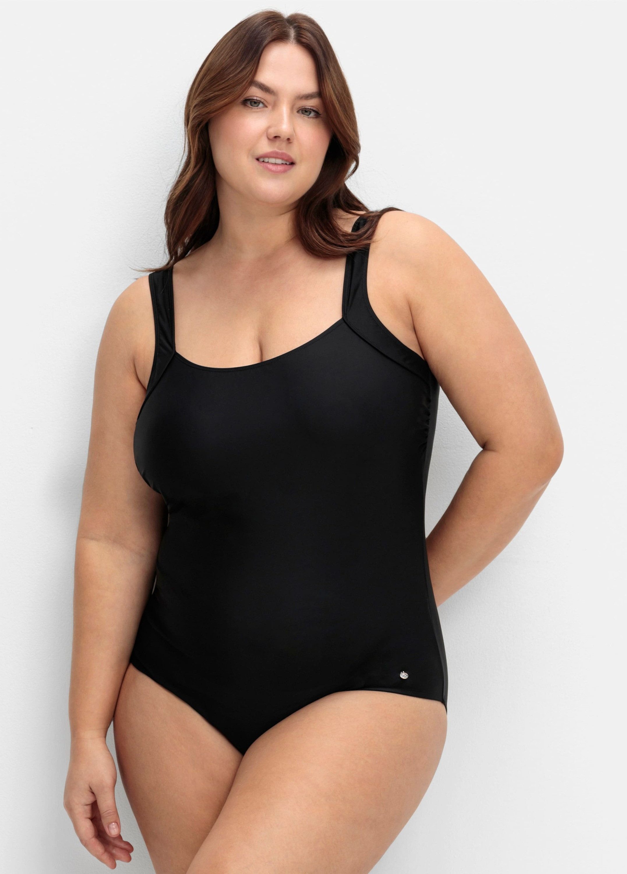 Sheego Badeanzug Badeanzug (1-St) günstig online kaufen