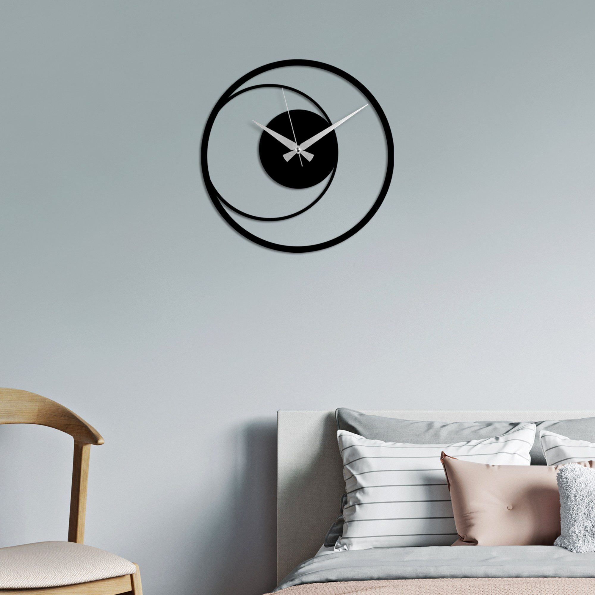 Wallity Wanduhr 100% METAL günstig online kaufen