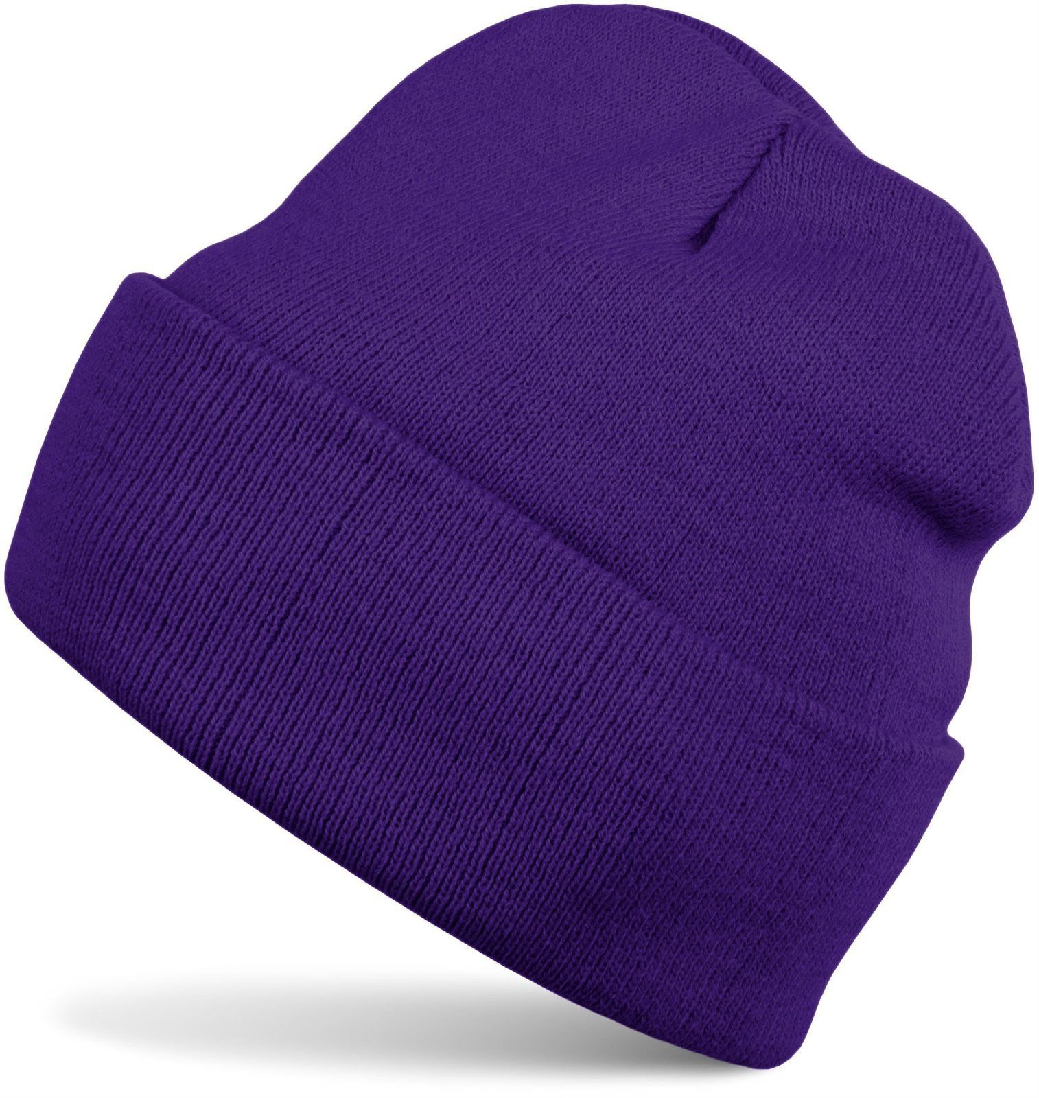 styleBREAKER Strickmütze Winter Strickmütze mit Krempe (1-St)