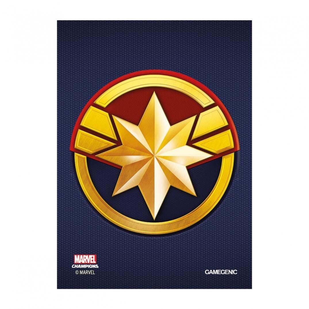 Gamegenic Spiel, MARVEL CHAMPIONS Art-Sleeves - Captain Marvel - (Einzelpack)