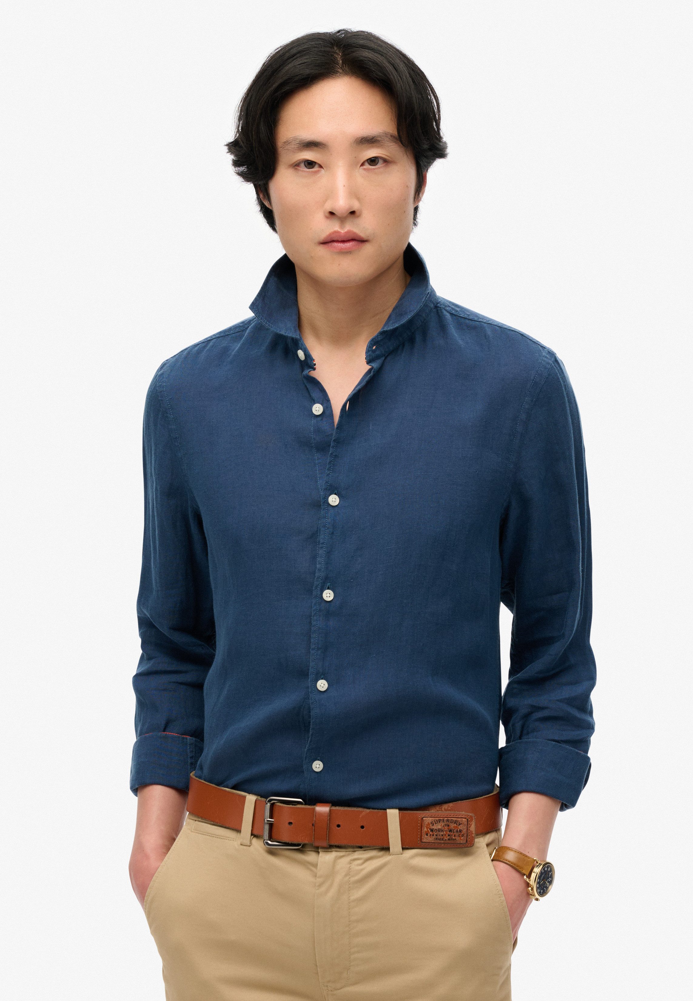 Langarmhemd VACATION L/S LINEN SHIRT