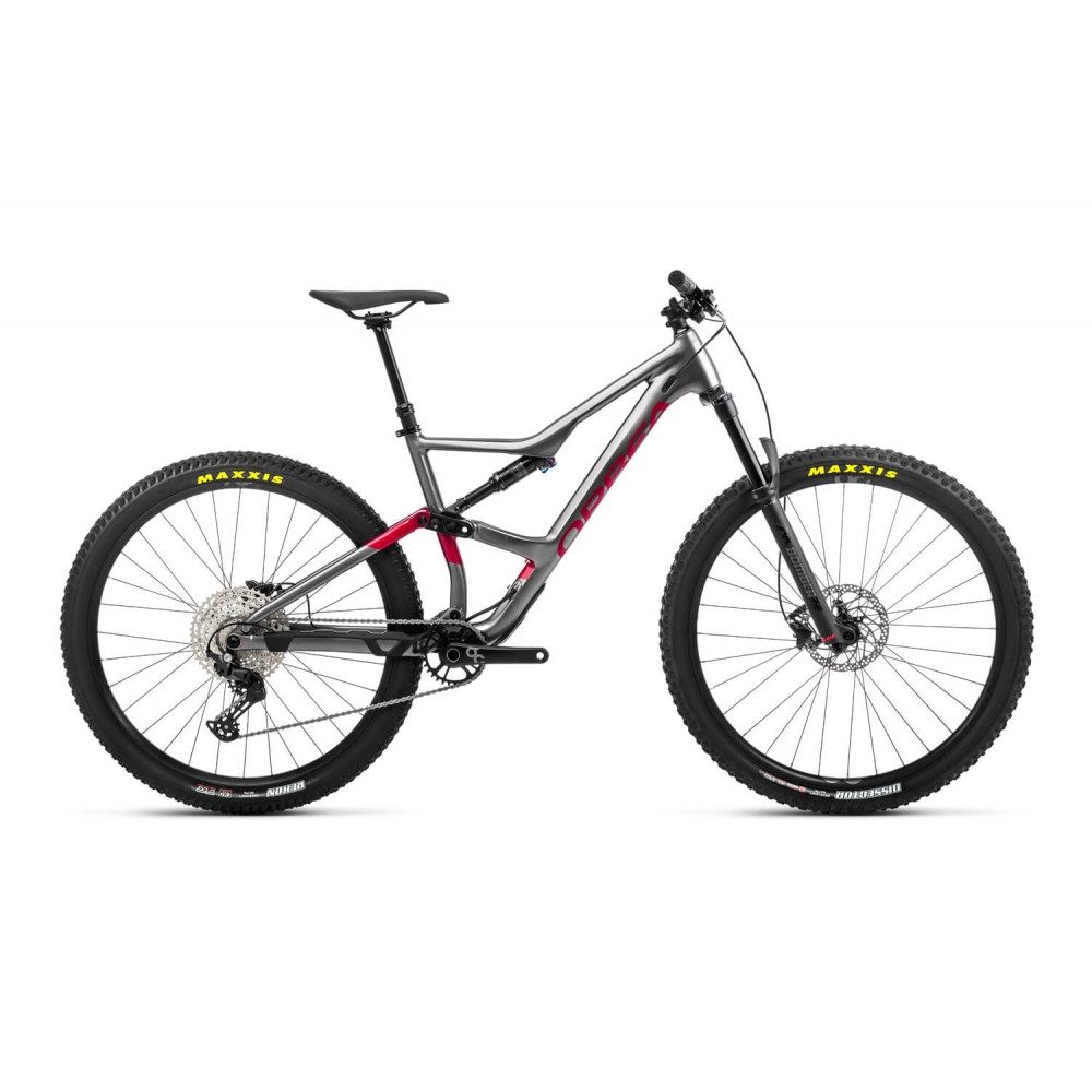 Orbea Mountainbike OCCAM H30 Fully Mountainbike Anthrazit-Rot