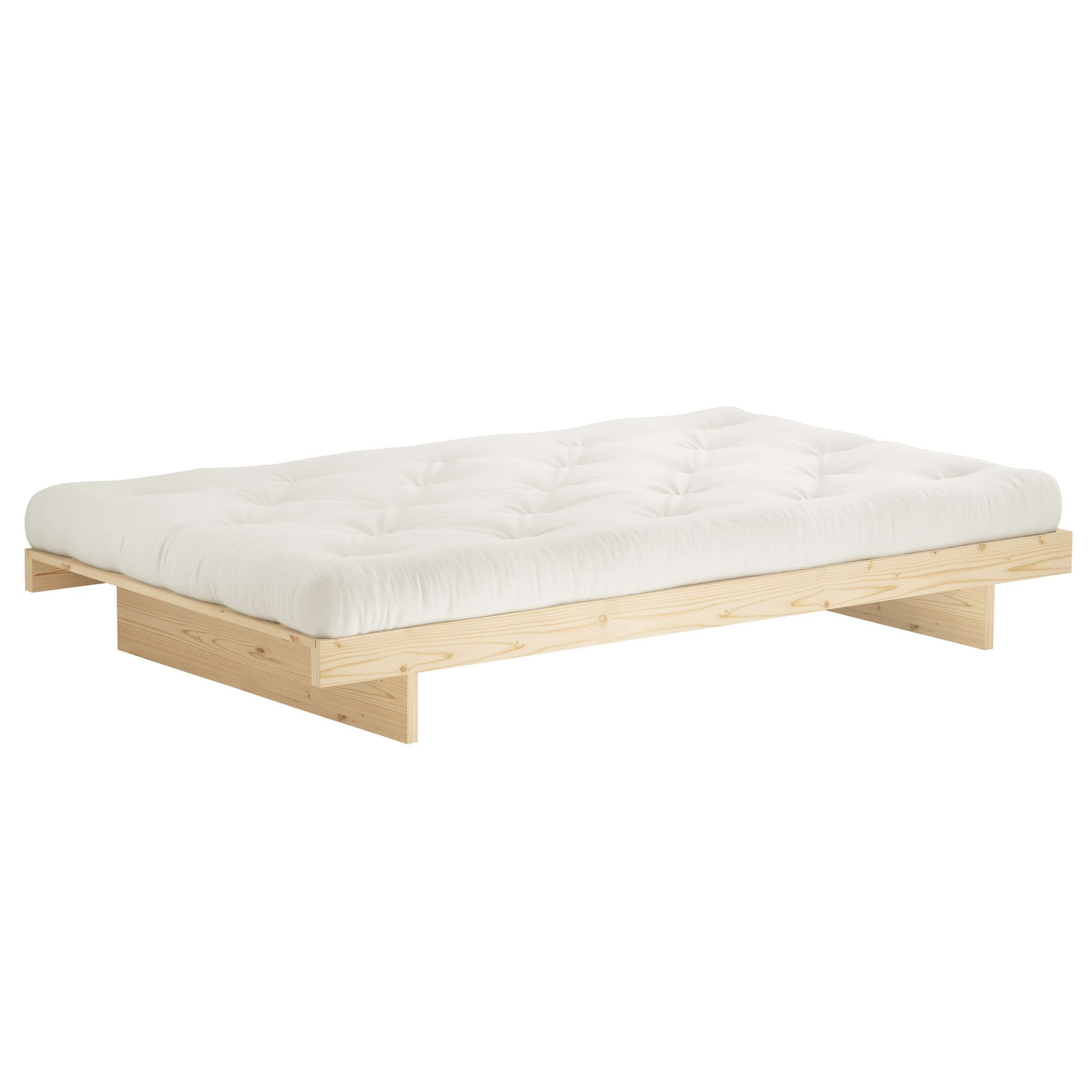 Karup Design Bettgestell Kanso Bed, Stauraumbett, Bett mit oder ohne Schubladen, Bett mit/ohne Schubladen, inkl Lattenrost, FSC®zertifiert