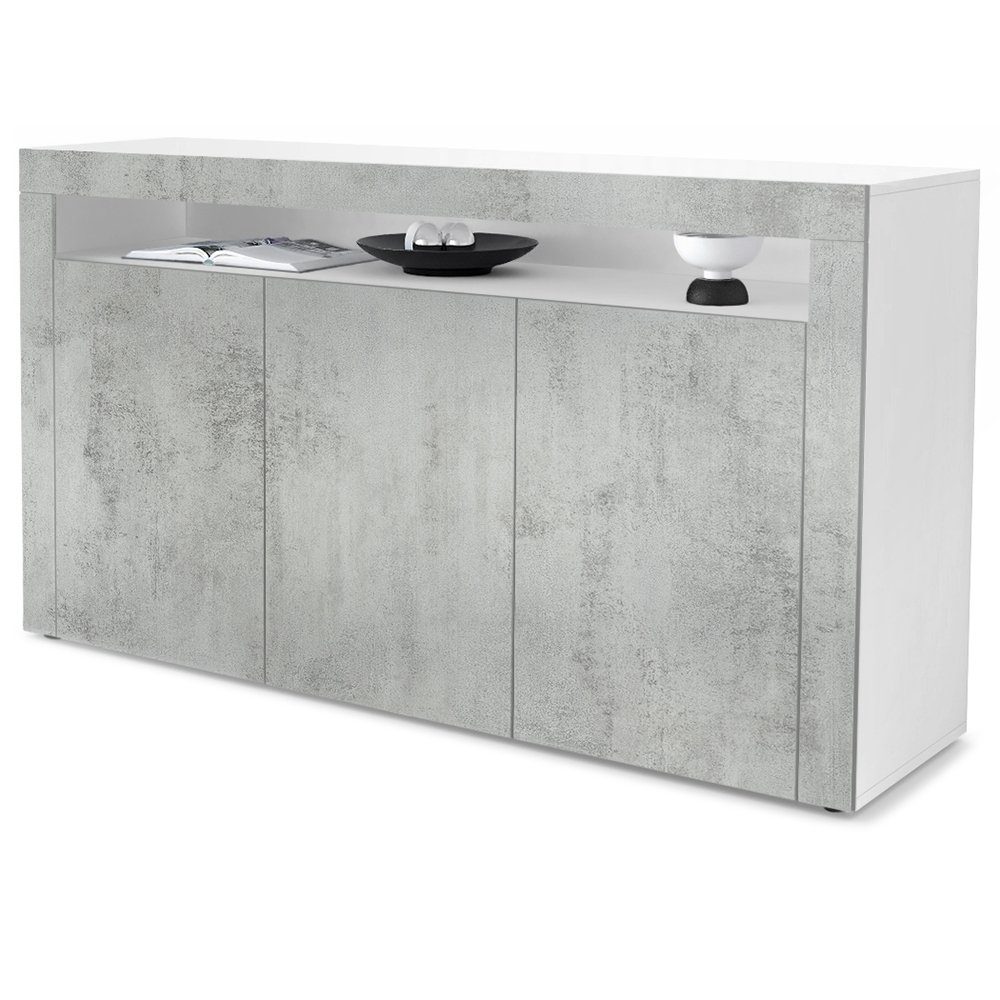 Vladon Sideboard Valencia (Sideboard, mit 3 günstig online kaufen
