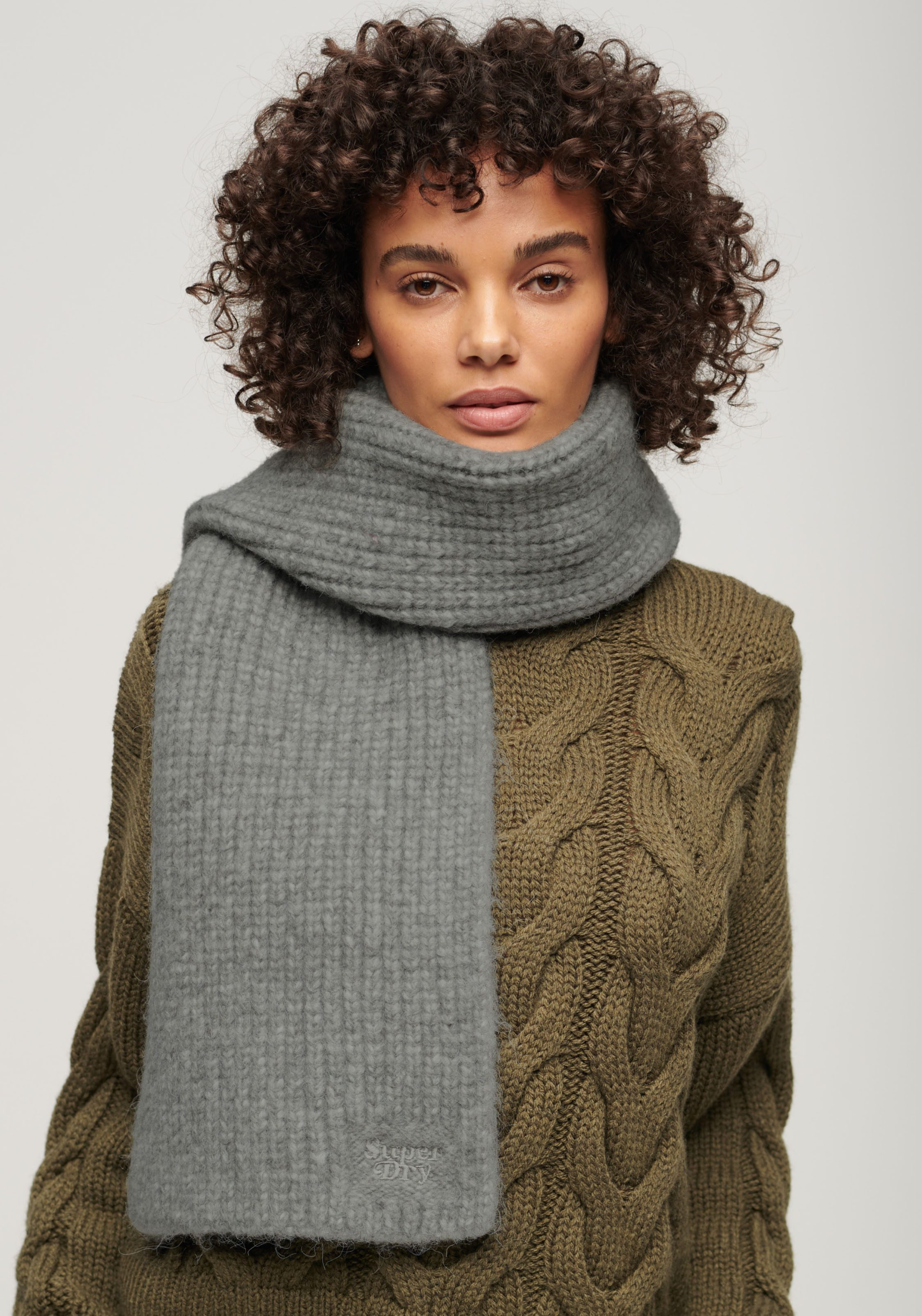 Superdry Strickschal RIB KNIT SCARF