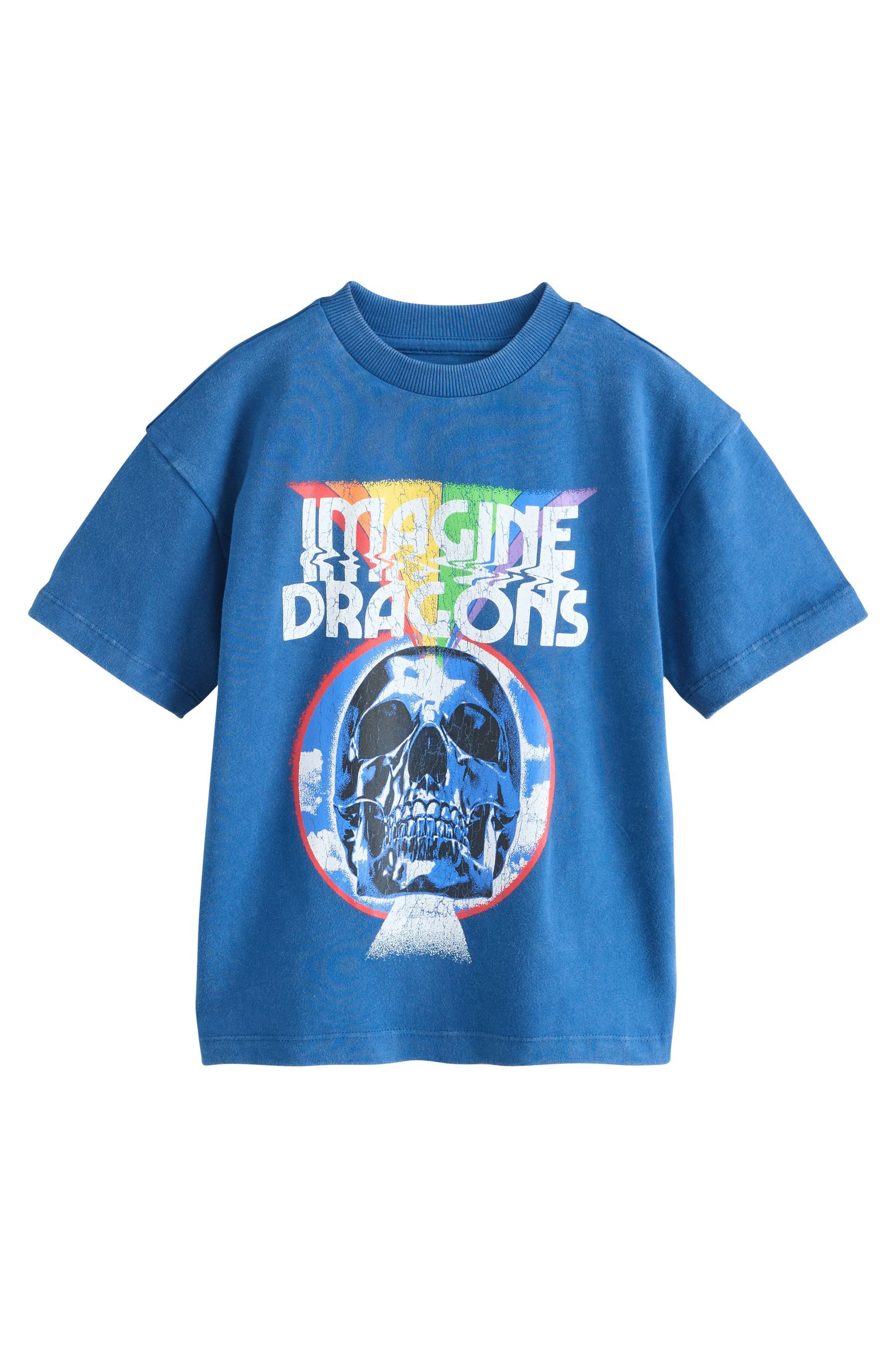 T-Shirt T-Shirt im Banddesign