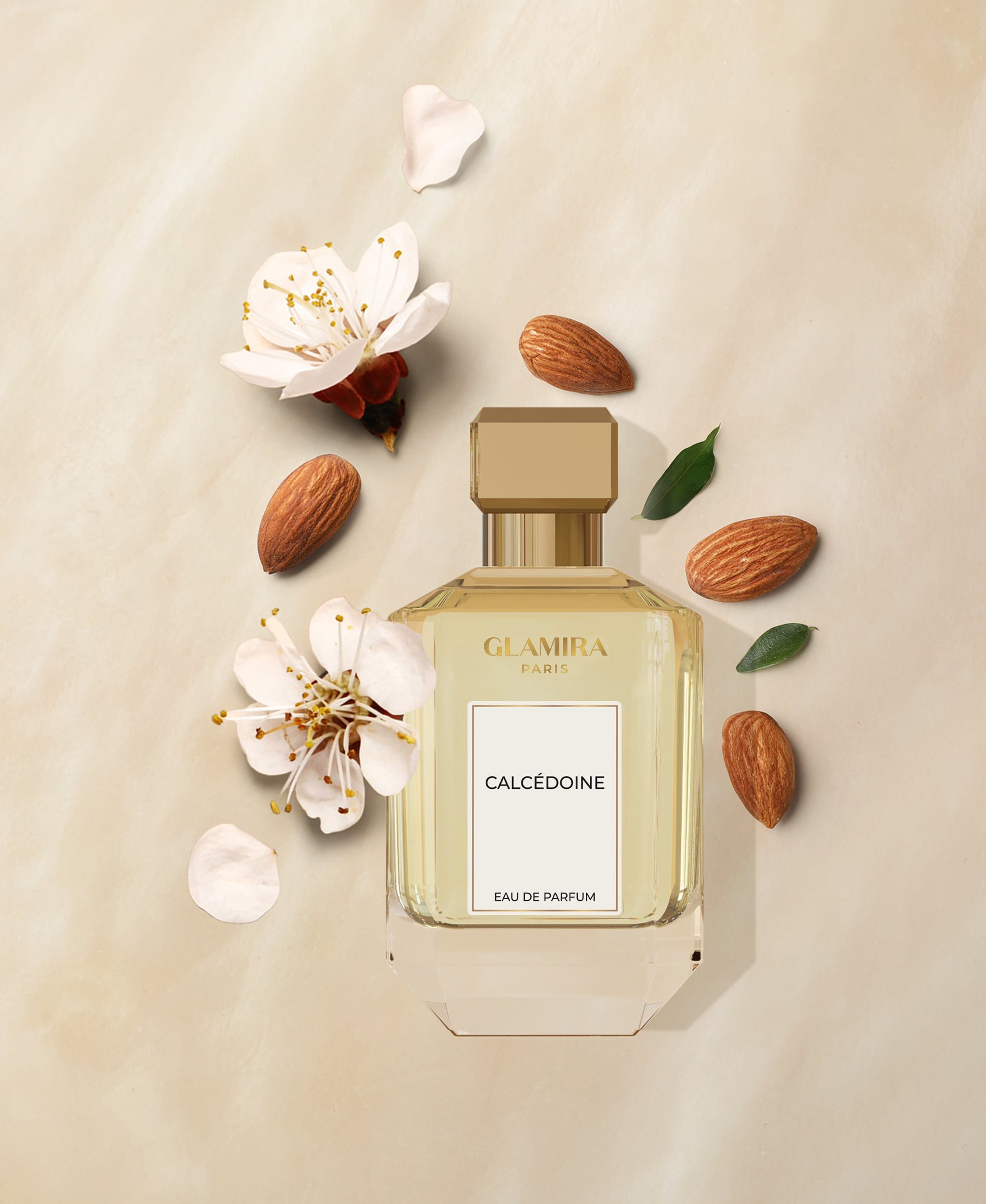 GLAMIRA Eau de Parfum Calcédoine Eau de Parfum, 1-tlg., Glasflakon, Parfum, EdP, Frauenduft