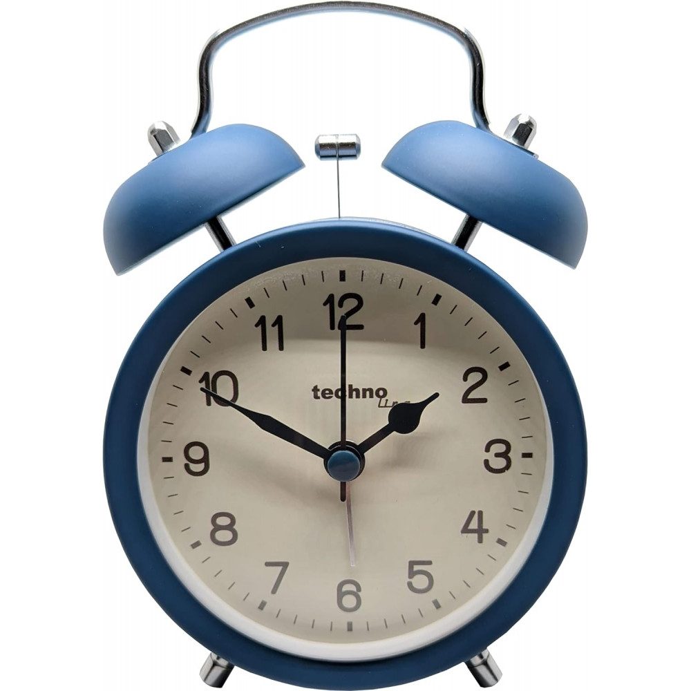 technoline Glockenwecker Technoline DG Blau Doppelglockenwecker günstig online kaufen