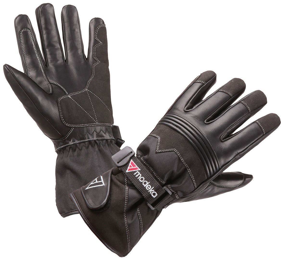 Modeka Motorradhandschuhe Freeze Evo Kinder Handschuhe Black