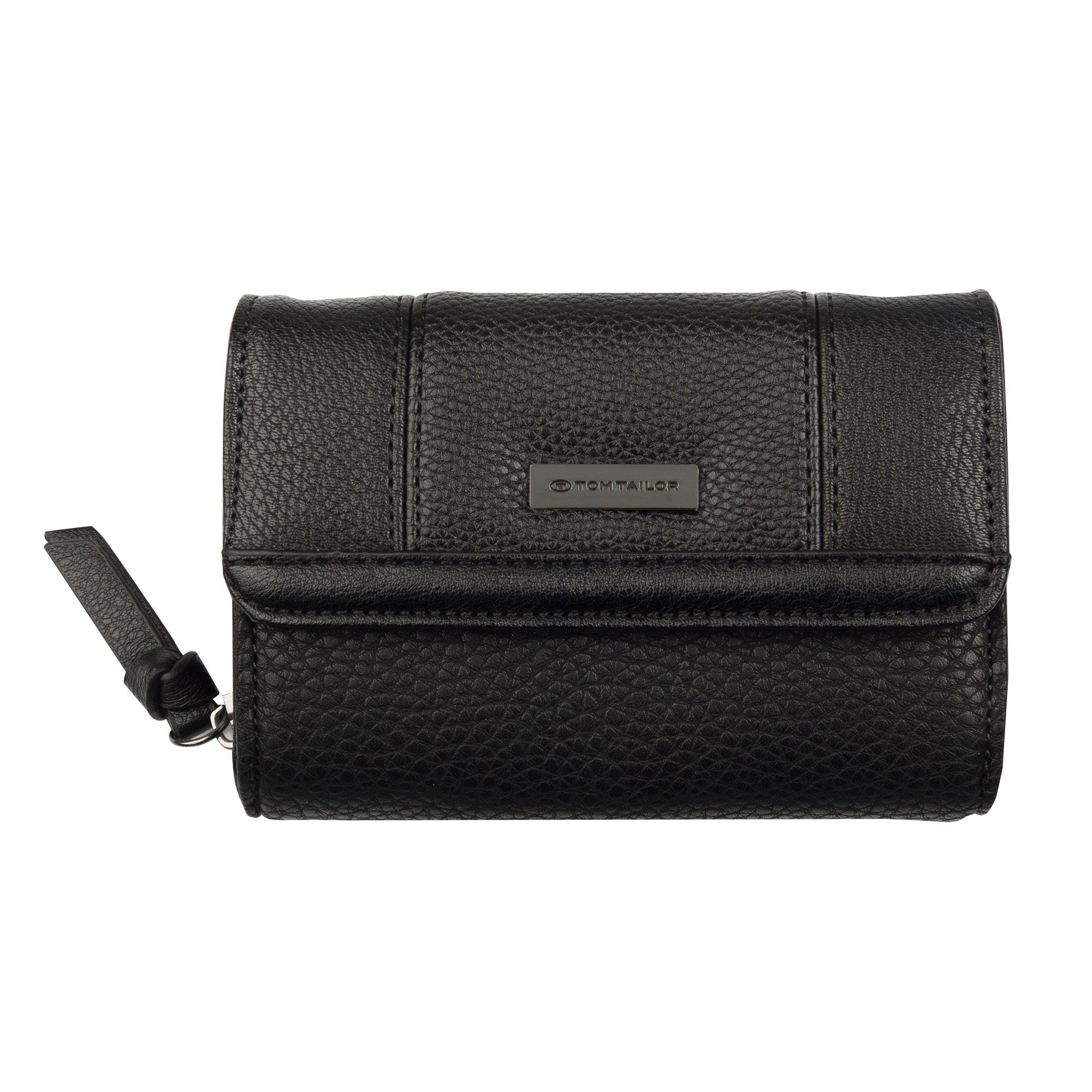 TOM TAILOR Geldbörse Juna, aus soft genarbtem ledrigen Material mit glänzen günstig online kaufen