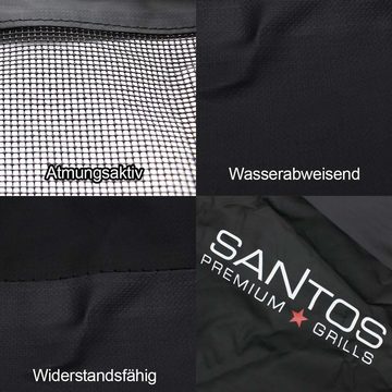 Santos Grill-Schutzhülle SANTOS Grill Abdeckhaube, PVC / Polyester, 102x50,8x89,5cm