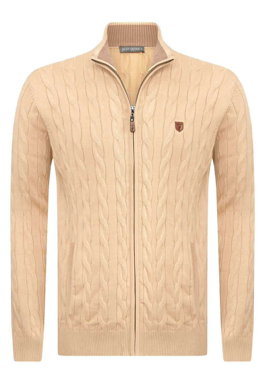 Jacey Quinn Cardigan Braided Full Zip günstig online kaufen