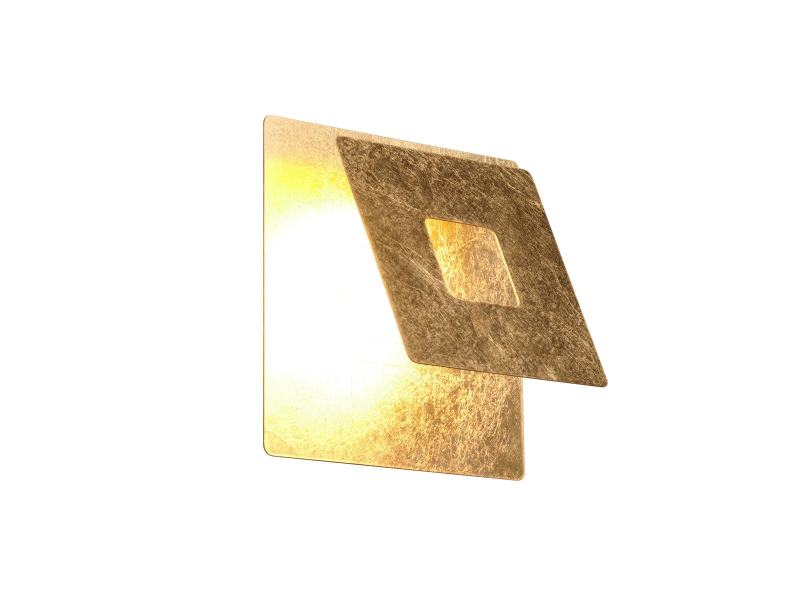 TRIO Leuchten LED Wandleuchte, LED fest integriert, warmweiß, 2er SET ausgefallene indirekte Designer Wand-beleuchtung innen H: 18cm