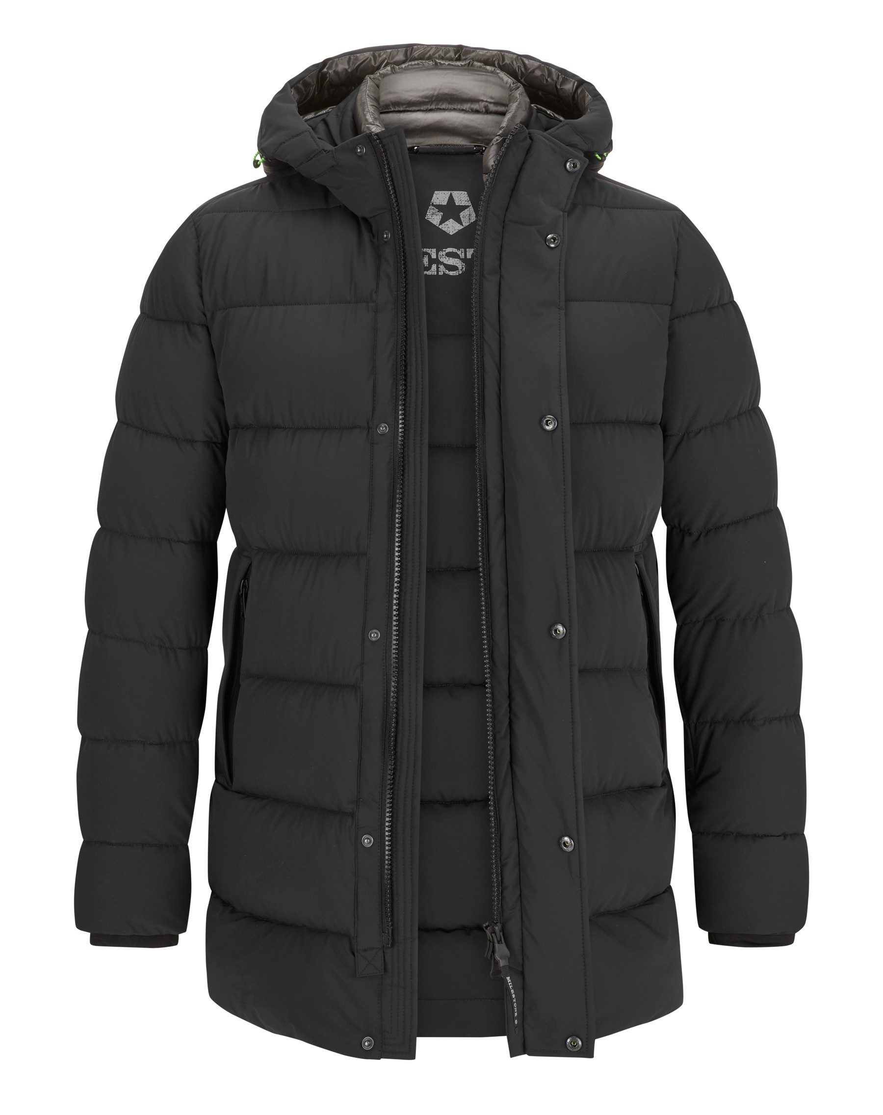 Milestone Funktionsparka MSTedros gesteppter Stretch Parka mit Kapuze, wass günstig online kaufen