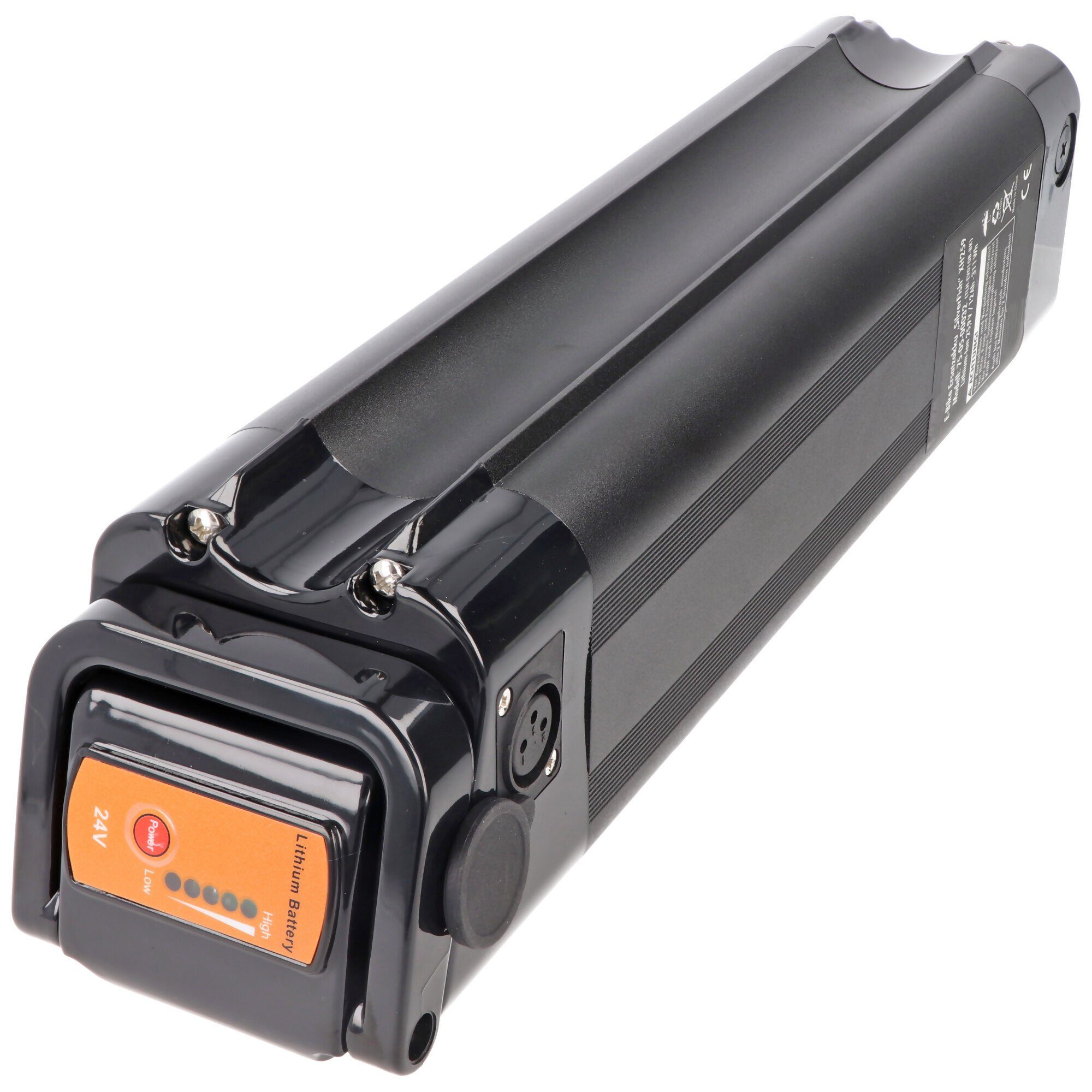 Phylion Phylion XH259-10J Akku für e-bike 24 Volt 12Ah Schwarz Akku 12000 mAh (24,0 V)