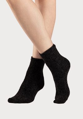 Lavana Kuschelsocken (Packung, 5-Paar) ideal als Bettsocken