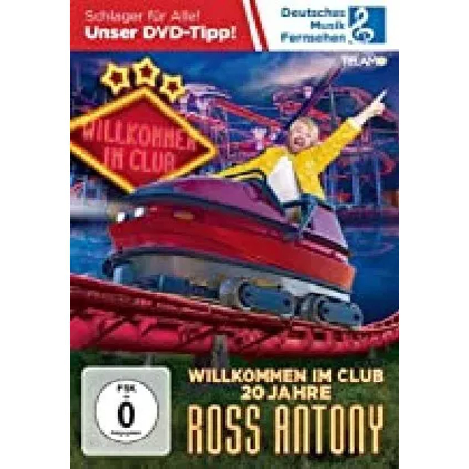 Telamo DVD Willkommen im Club - 20 jahre, 2 DVD