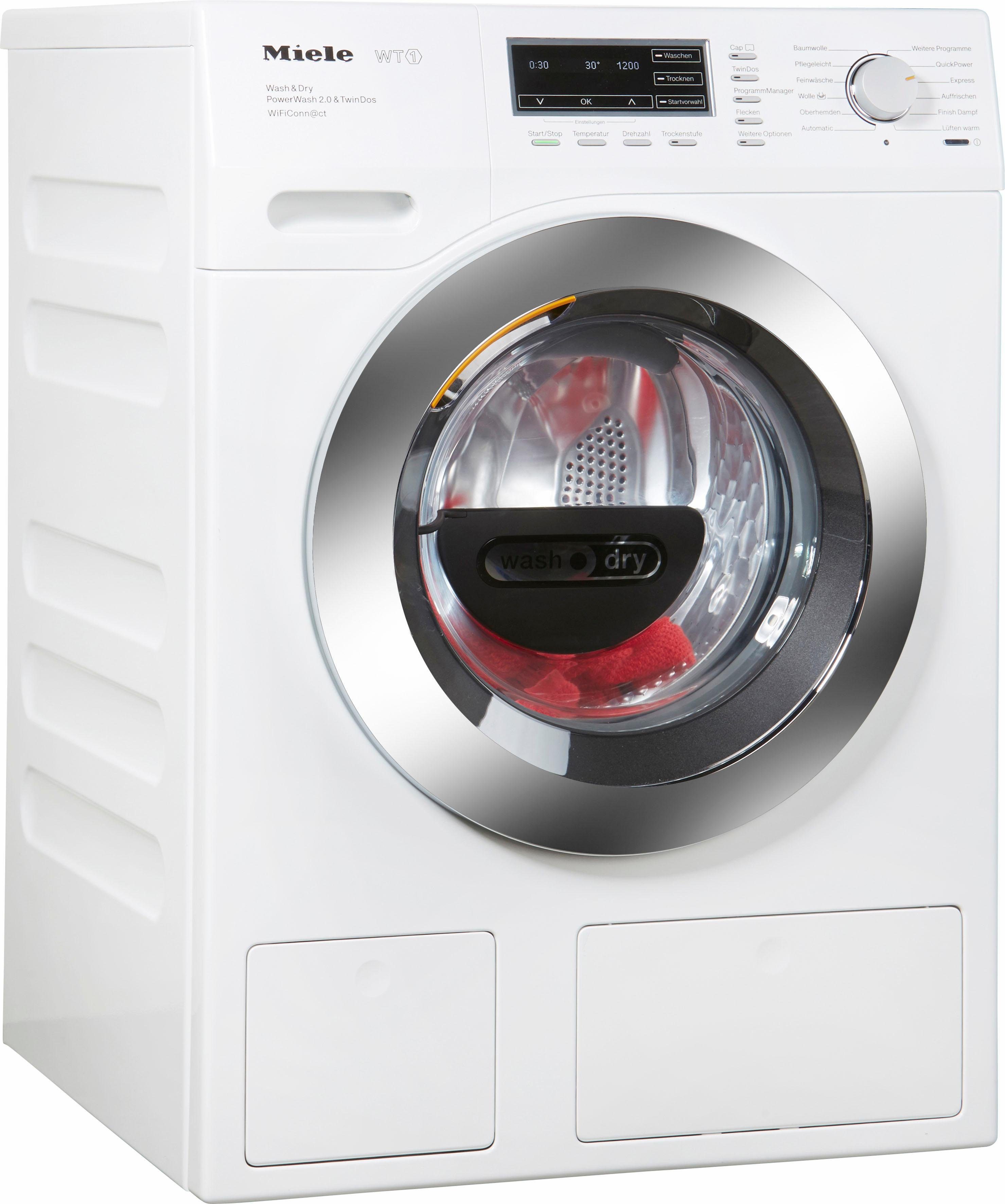 Miele Waschtrockner WTH 730 WPM, 7 kg/4 kg, 1600 U/Min