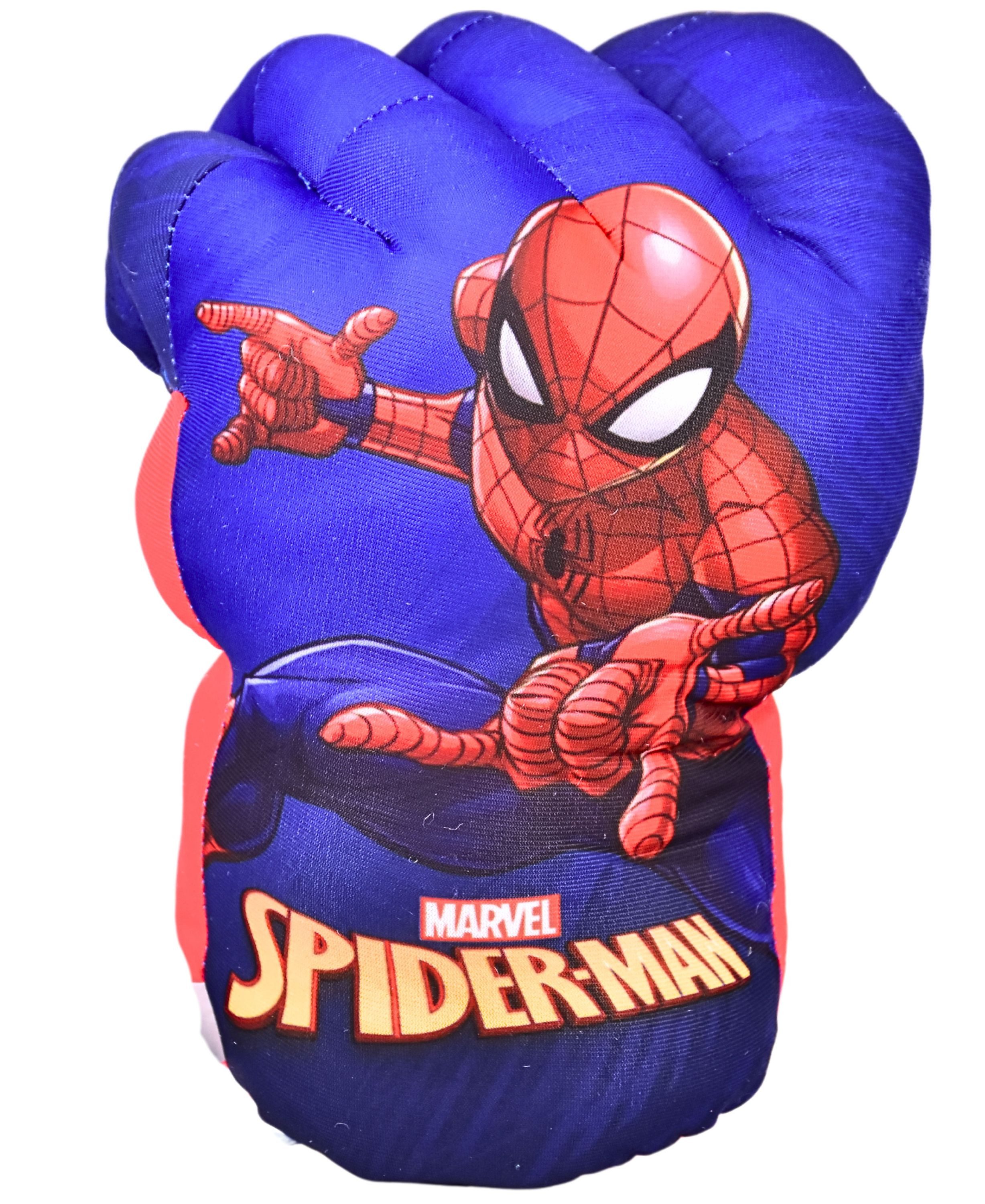 Spiderman Plüschfigur Marvel, Plüsch-Handschuh 27cm - Boxhandschuh - Avengers Deko