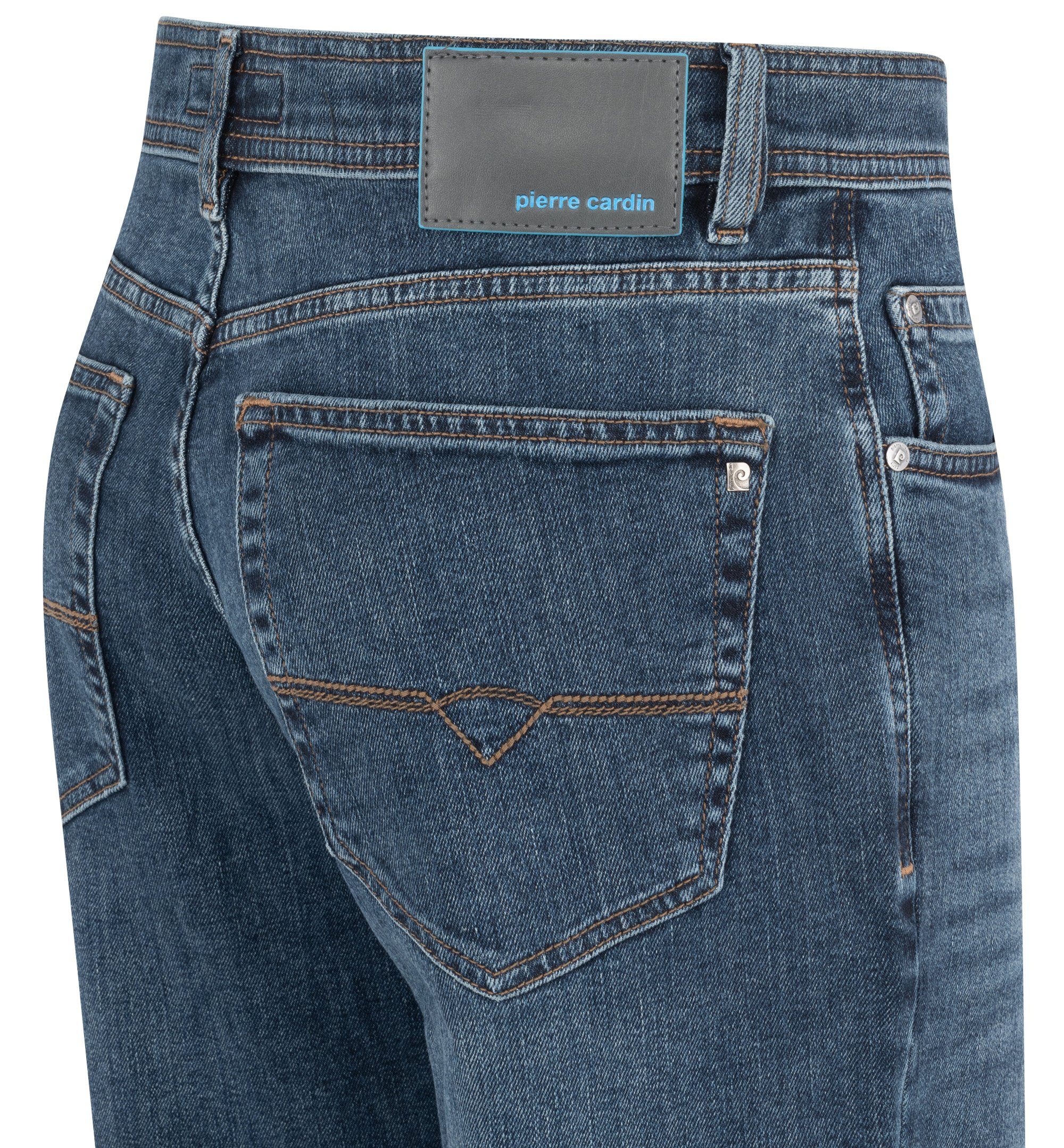 Pierre Cardin 5-Pocket-Jeans PIERRE CARDIN DIJON ocean blue used buffies 32310 7724.6834